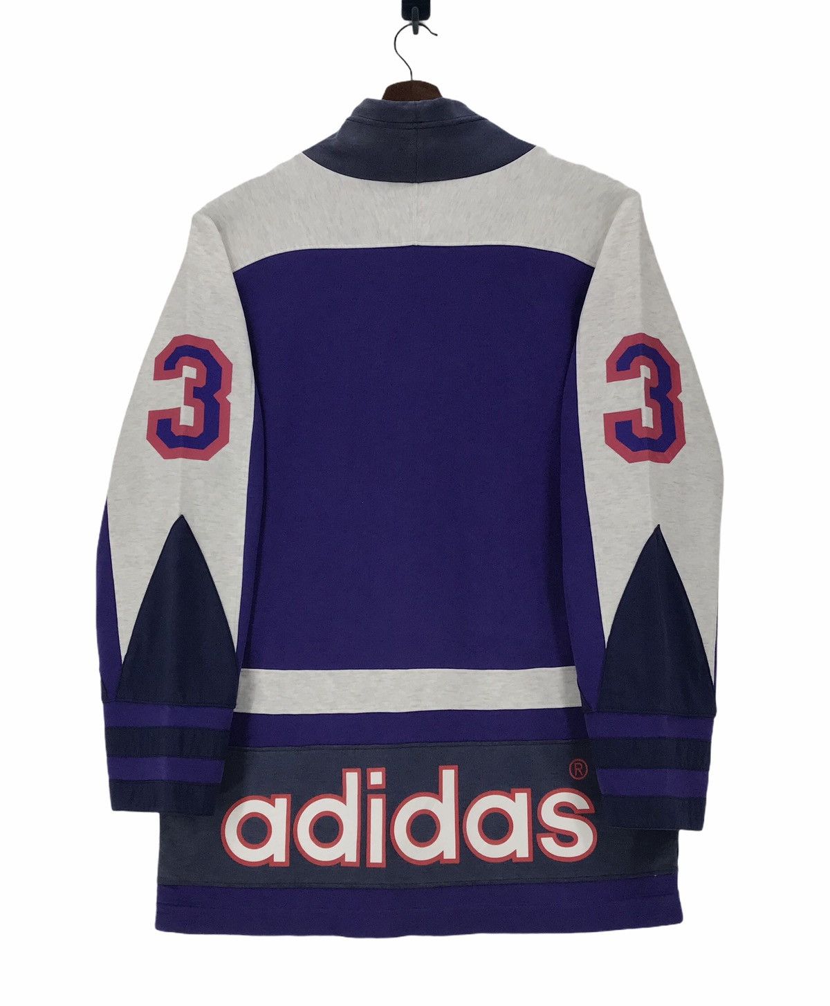 Adidas Vintage 90s Adidas Swearshirt Streetwear. Size US L / EU 52-54 / 3 - 2 Thumbnail