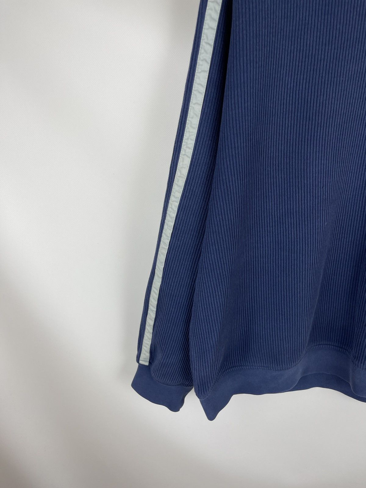 Nike Nike vintage 90s y2k blue sweater sweatshirt swoosh logo Size US L / EU 52-54 / 3 - 2 Thumbnail