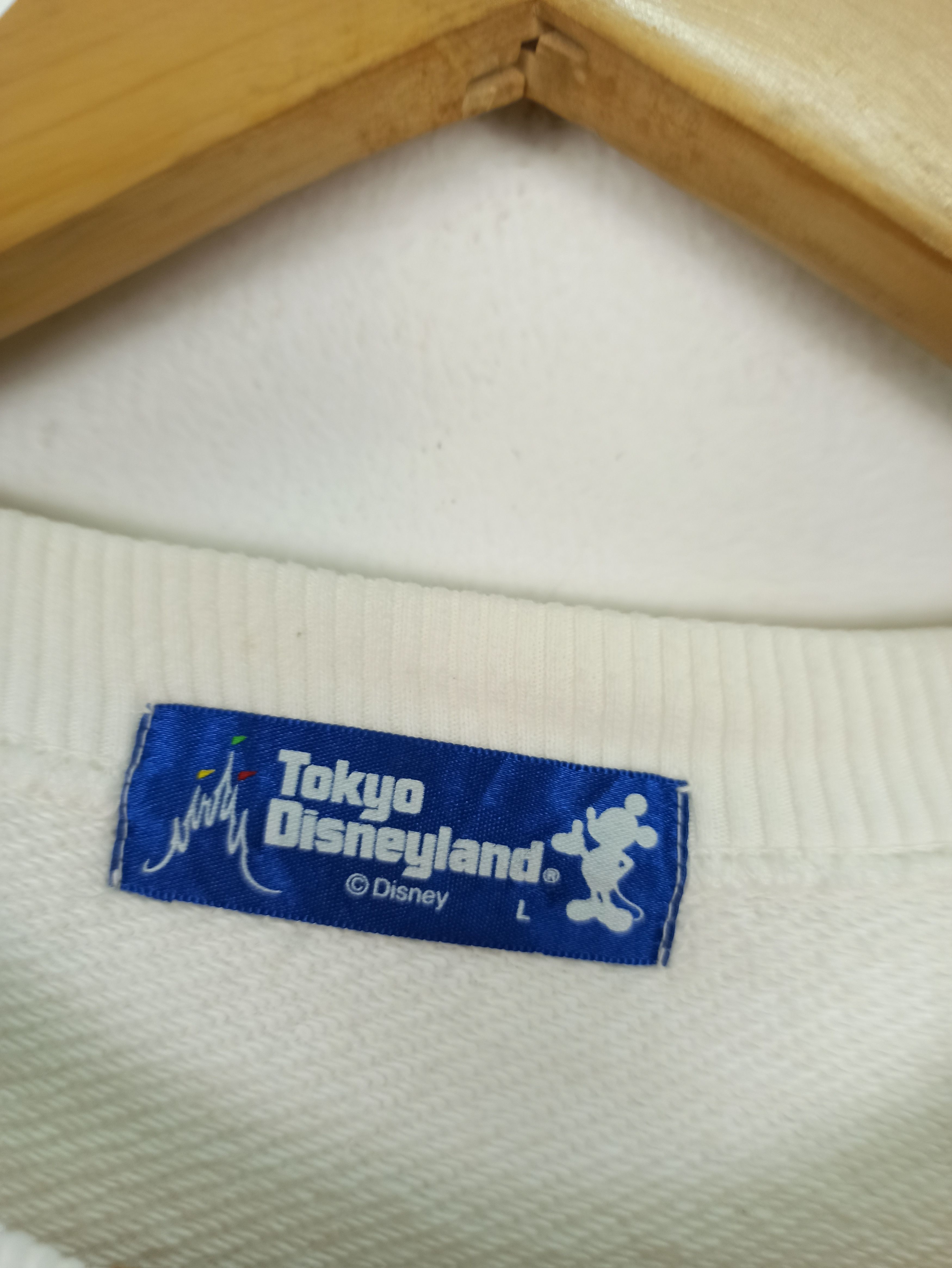 Disney Vintage 90s Tokyo Disneyland Mickey Mouse Sweatshirt (c39) Size US L / EU 52-54 / 3 - 5 Thumbnail