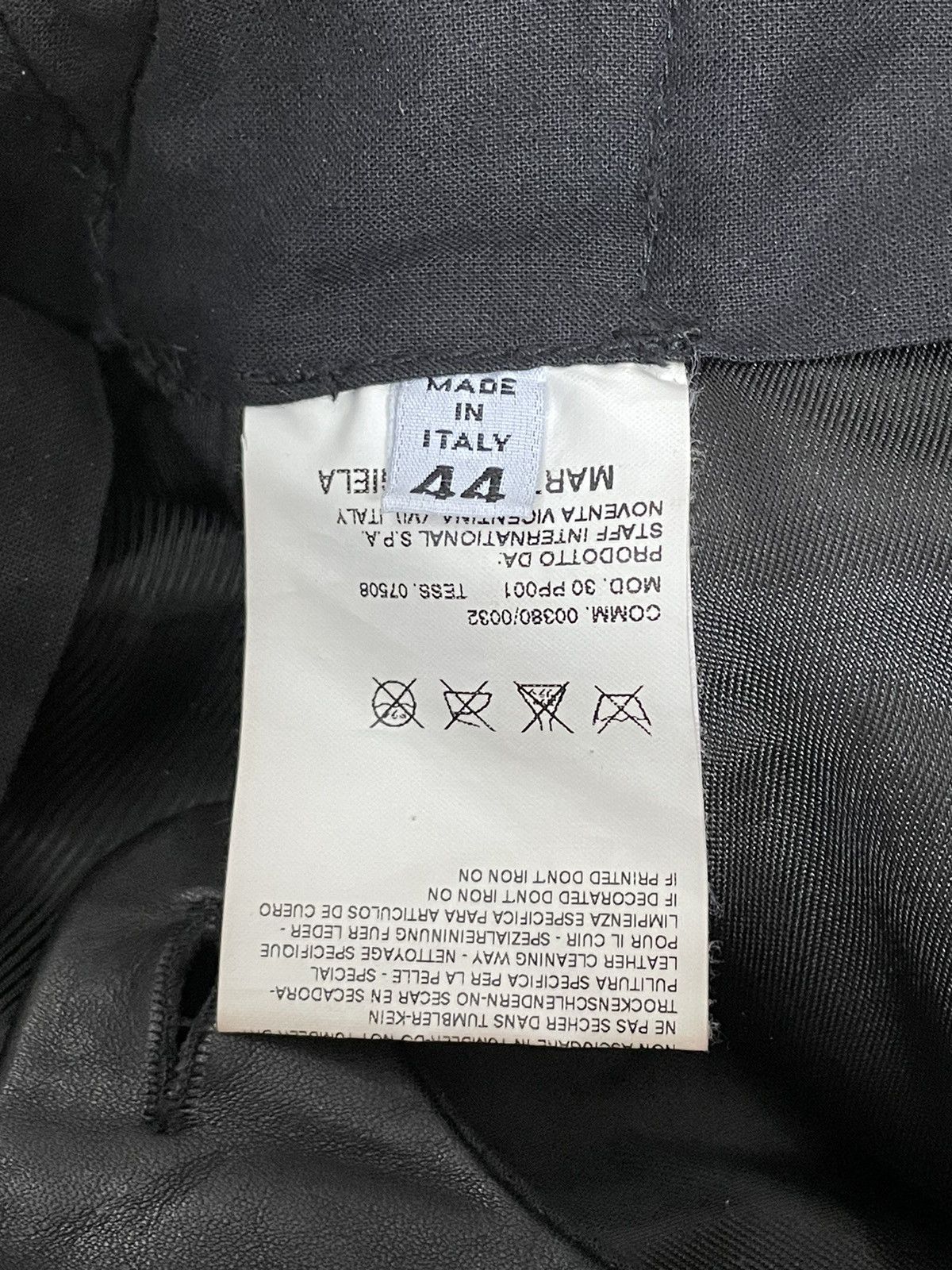 Maison Margiela × Vintage Leather McQueen Trousers (FW03) Size 24" / US 00 / IT 34 - 5 Thumbnail