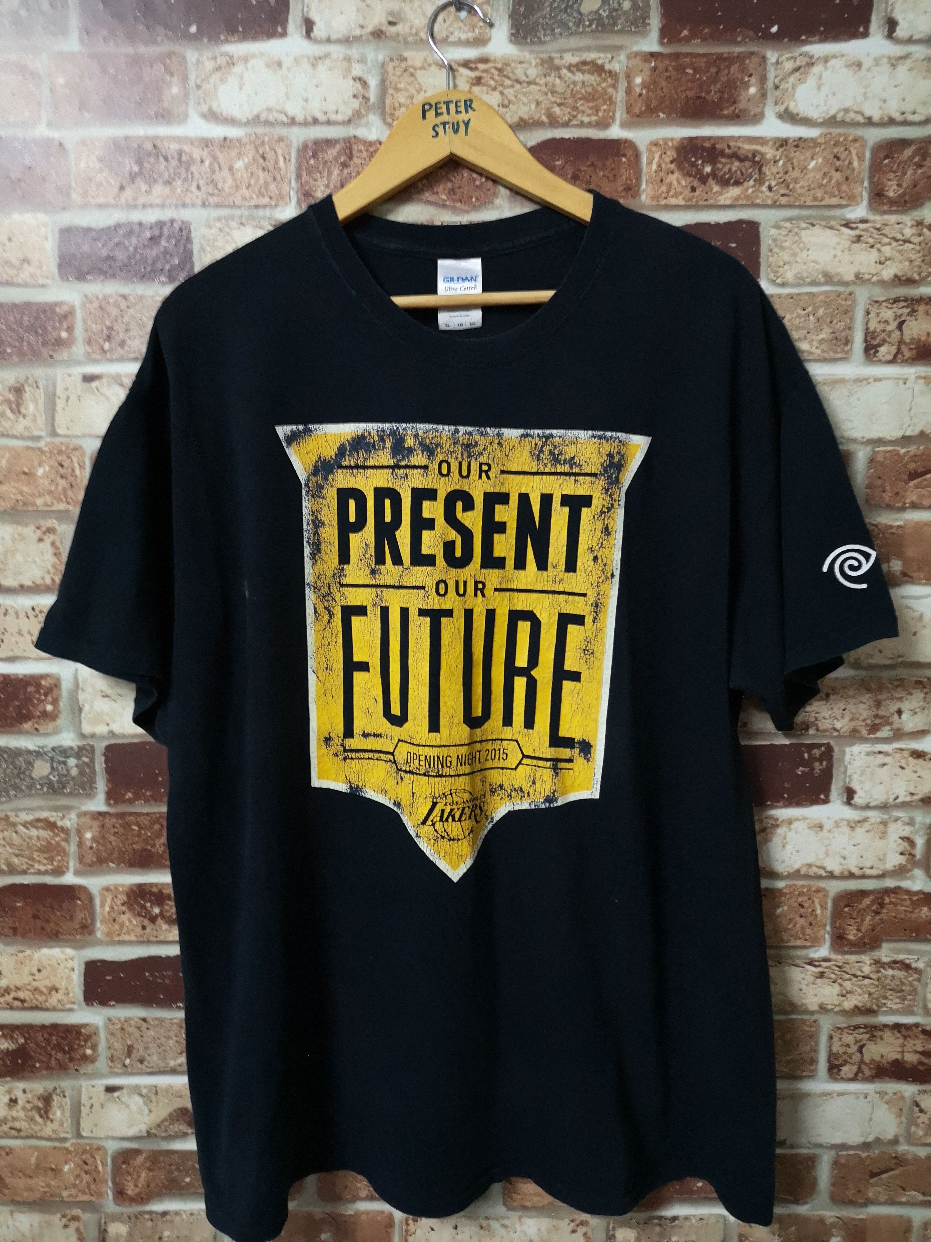 NBA "Our Present Our Future" Lakers Tee Size US XL / EU 56 / 4 - 1 Thumbnail