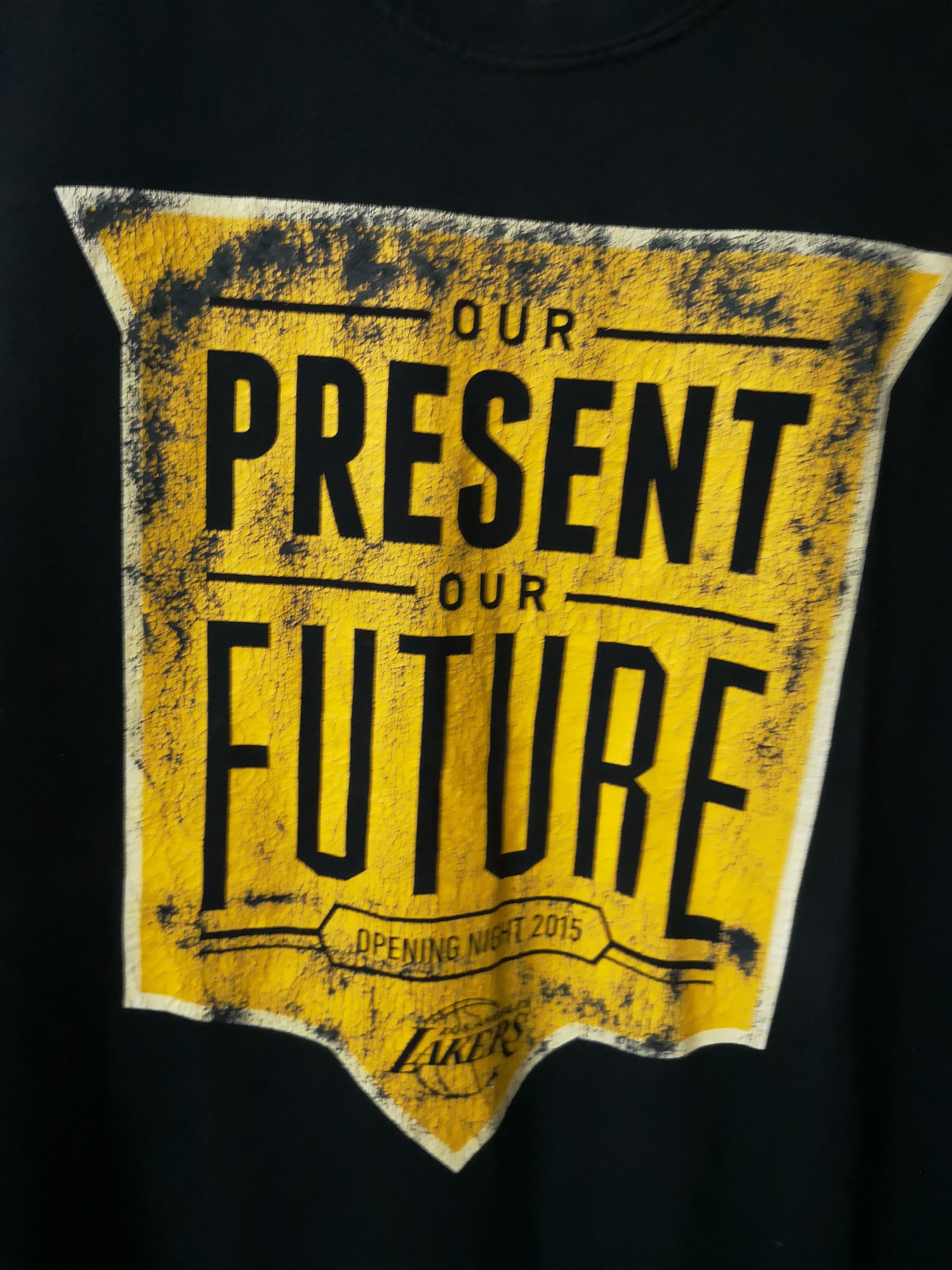 NBA "Our Present Our Future" Lakers Tee Size US XL / EU 56 / 4 - 6 Thumbnail