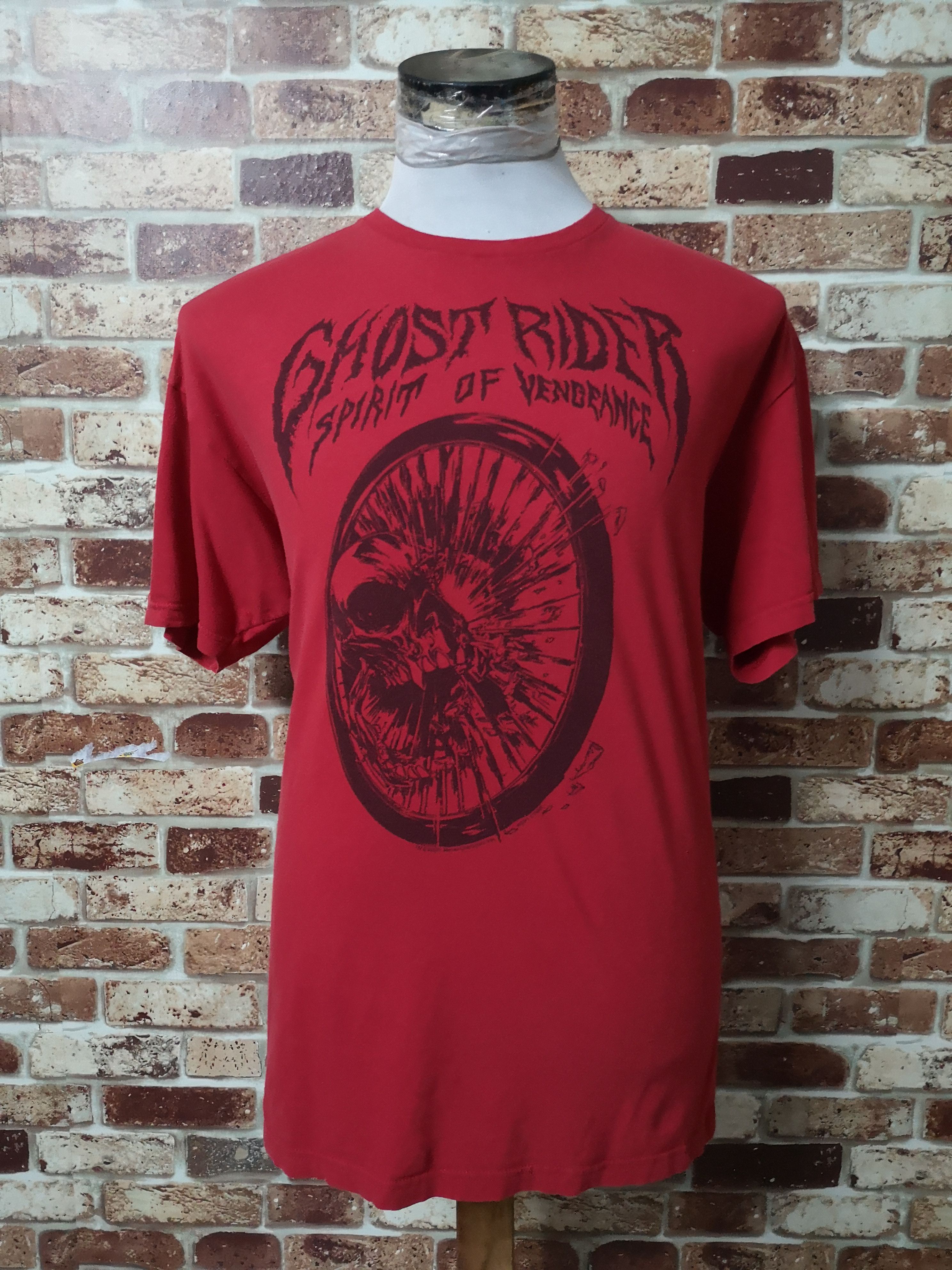 Vintage Ghost Rider "Spirit Of Vengeance" Movie Tee Size US XL / EU 56 / 4 - 1 Thumbnail