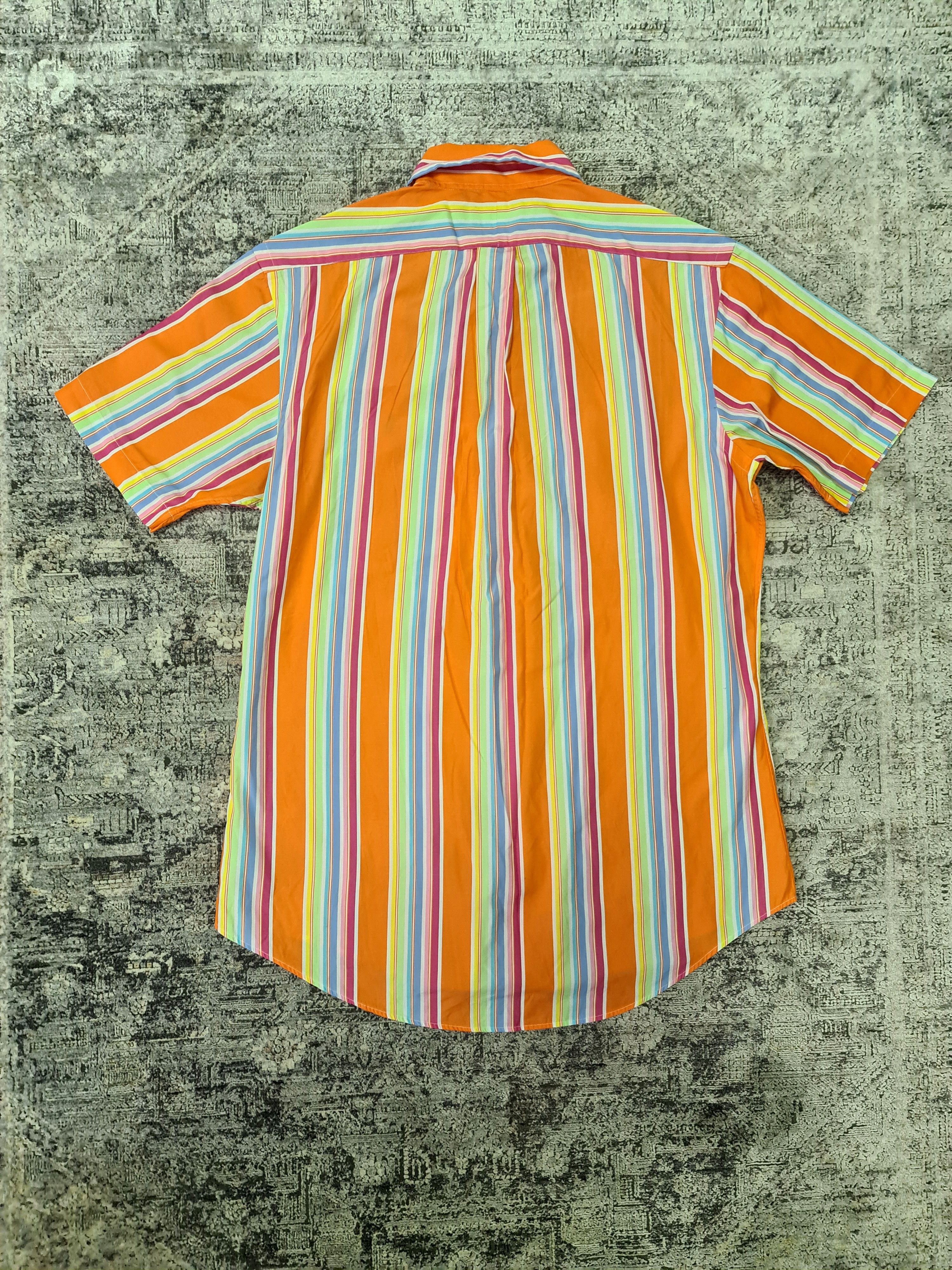 Polo Ralph Lauren Polo Ralph Lauren bright striped Button Up Shirt Size US M / EU 48-50 / 2 - 4 Thumbnail