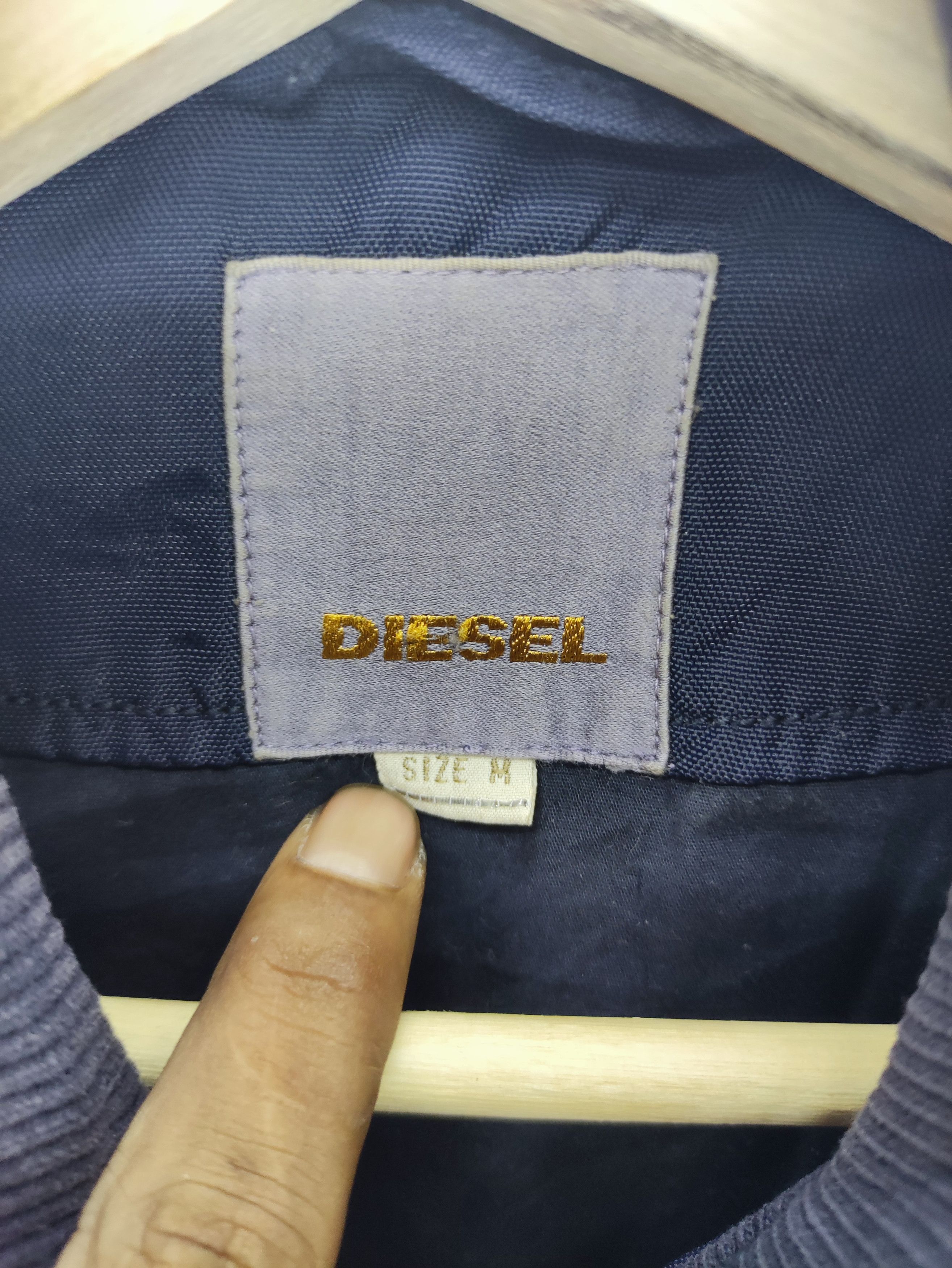 Diesel Vintage Diesel Jacket Zipper Size US M / EU 48-50 / 2 - 3 Thumbnail