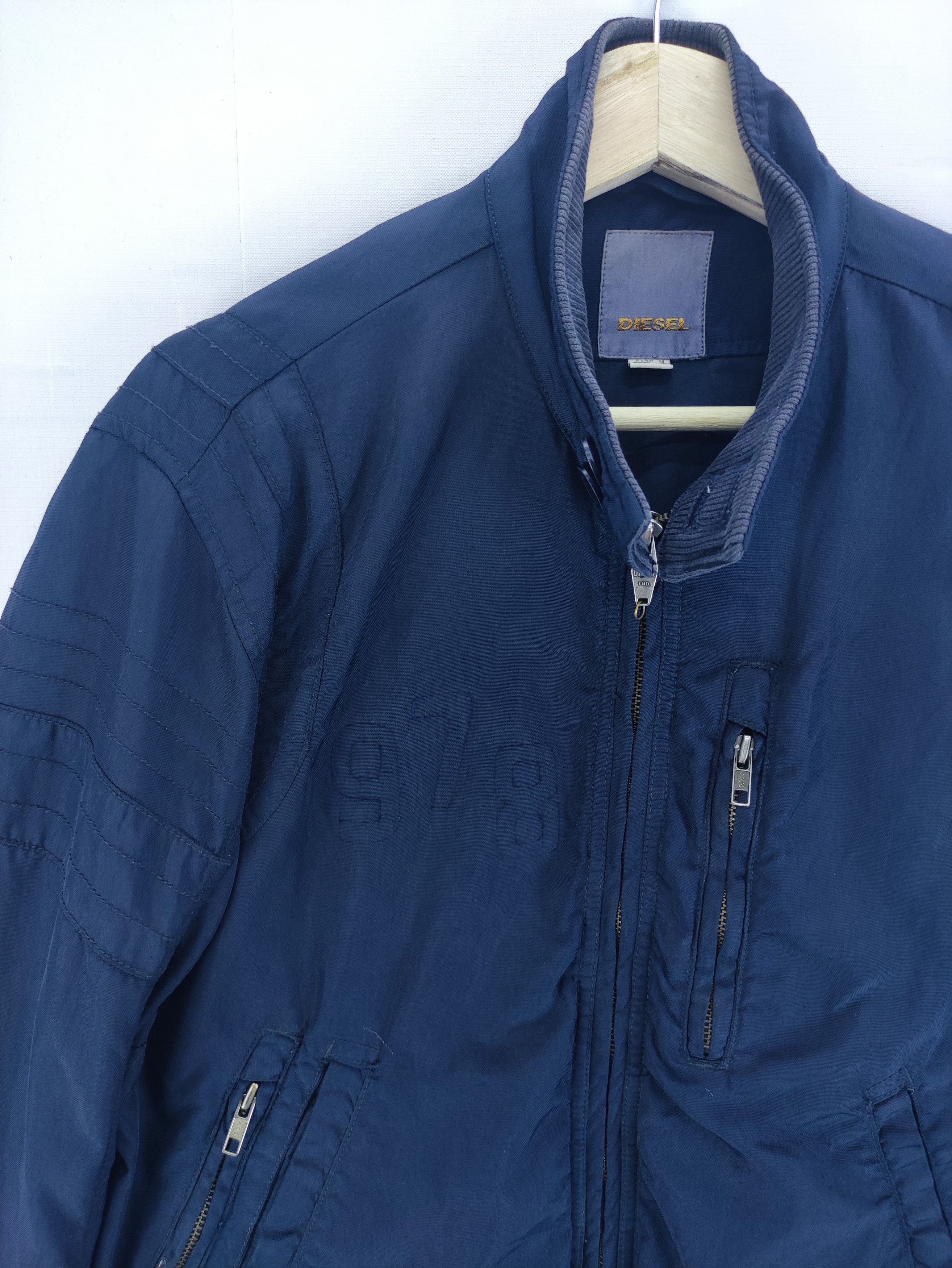 Diesel Vintage Diesel Jacket Zipper Size US M / EU 48-50 / 2 - 2 Thumbnail