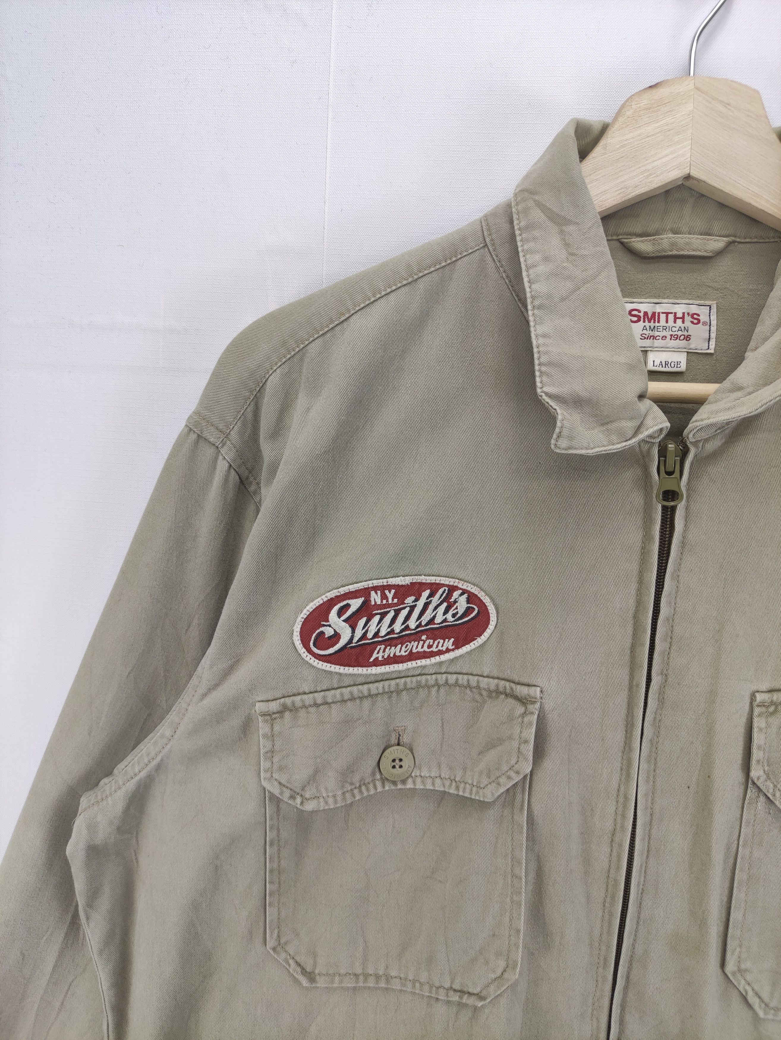 Smith's American Vintage Smith's Work Wear Jacket Zipper Size US L / EU 52-54 / 3 - 3 Thumbnail
