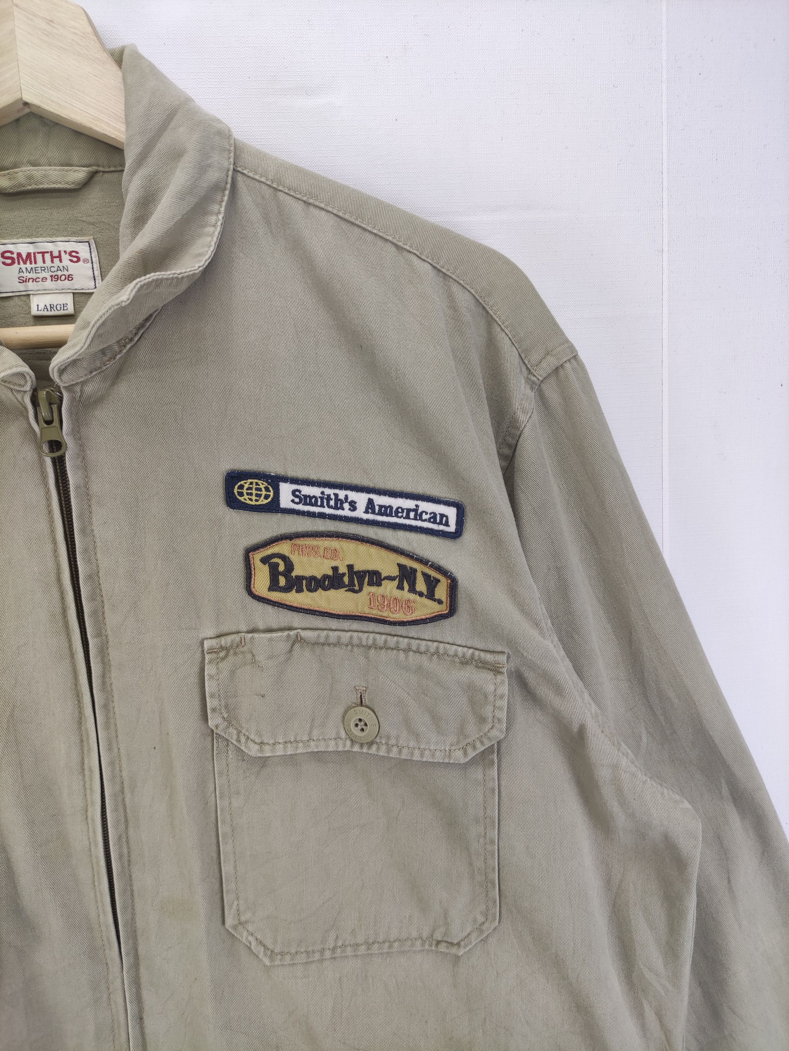 Smith's American Vintage Smith's Work Wear Jacket Zipper Size US L / EU 52-54 / 3 - 2 Thumbnail