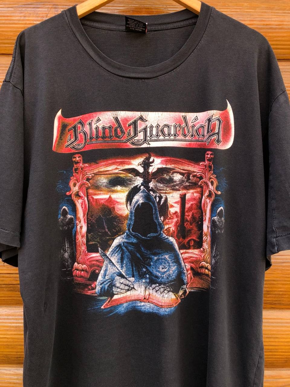 Band Tees Vintage Blind Guardian T-Shirt Size US XXL / EU 58 / 5 - 2 Thumbnail