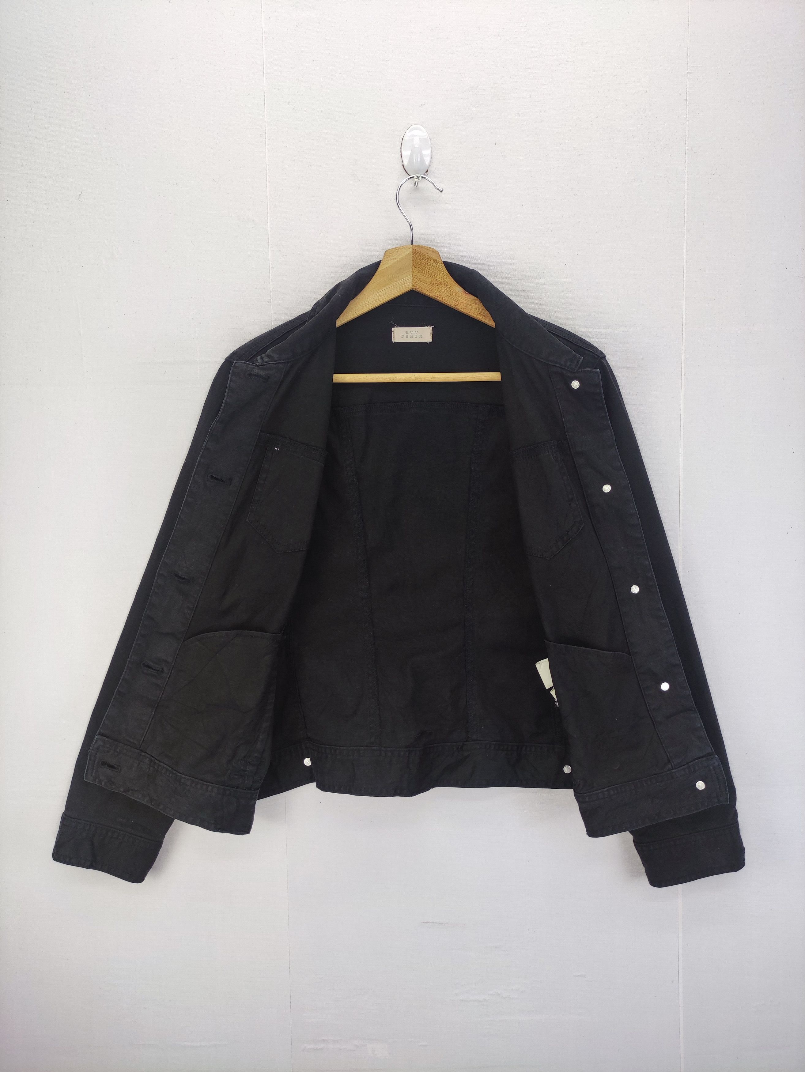 Japanese Brand Vintage Avv Denim Jacket Size S / US 4 / IT 40 - 4 Thumbnail