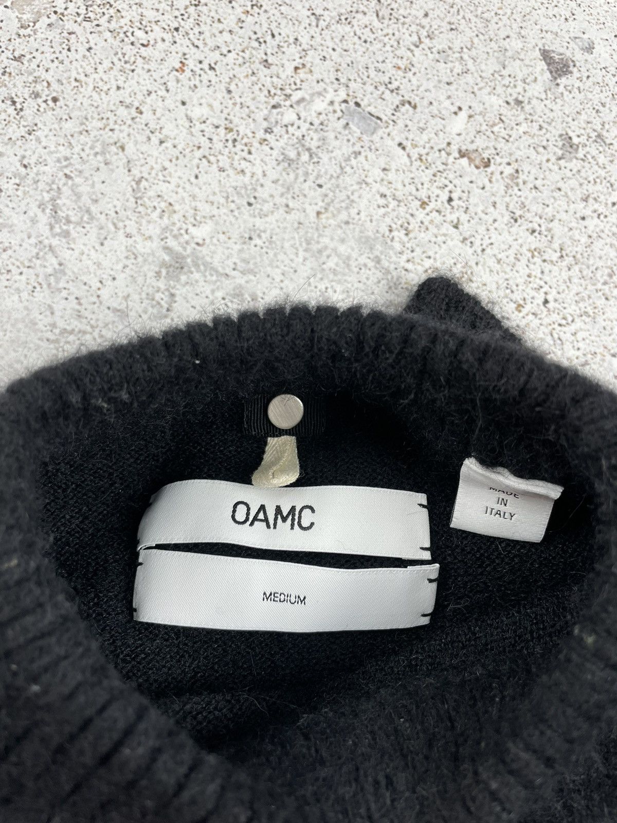 OAMC OAMC Bleach Alpaca Crewneck Sweater Jumper Oversized Size US M / EU 48-50 / 2 - 11 Thumbnail