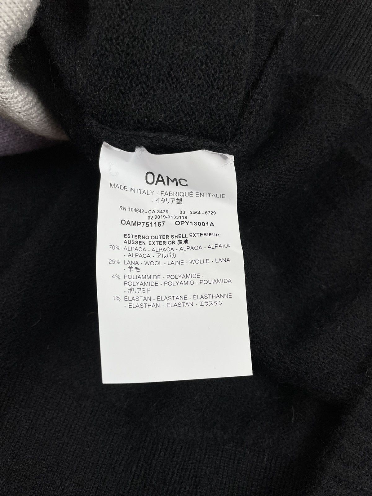 OAMC OAMC Bleach Alpaca Crewneck Sweater Jumper Oversized Size US M / EU 48-50 / 2 - 9 Thumbnail