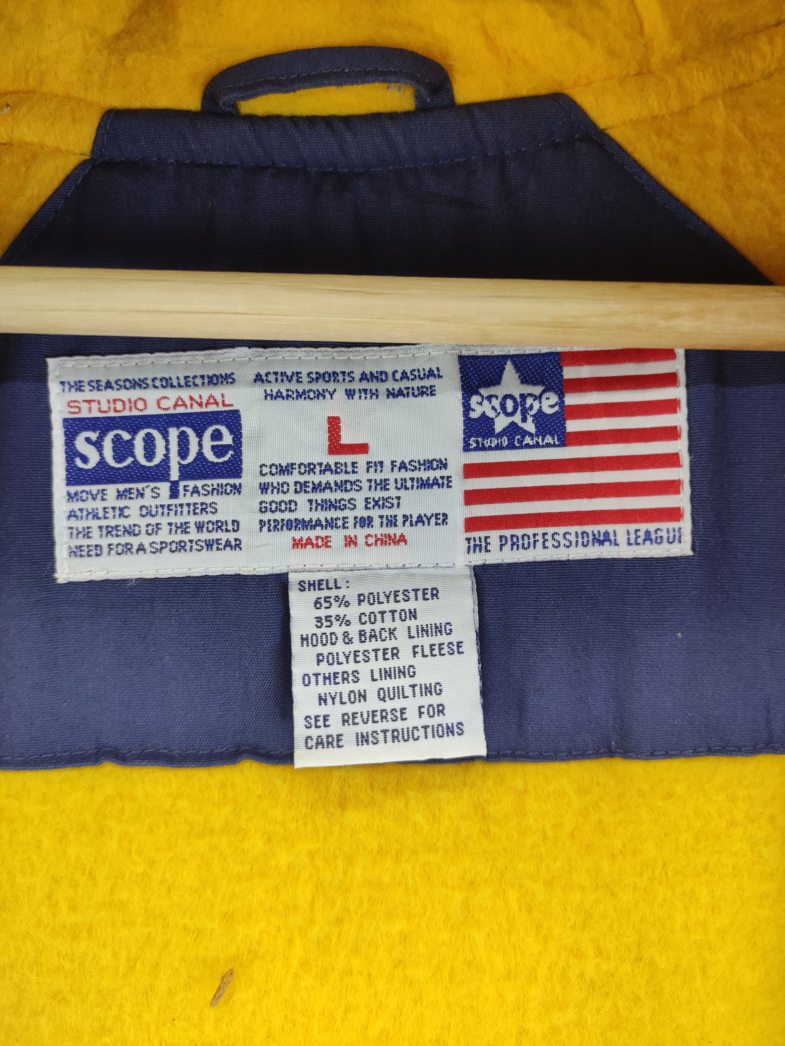 Japanese Brand Vintage Jacket Scope Hoodie Over Size Zipper Size US XXL / EU 58 / 5 - 10 Thumbnail