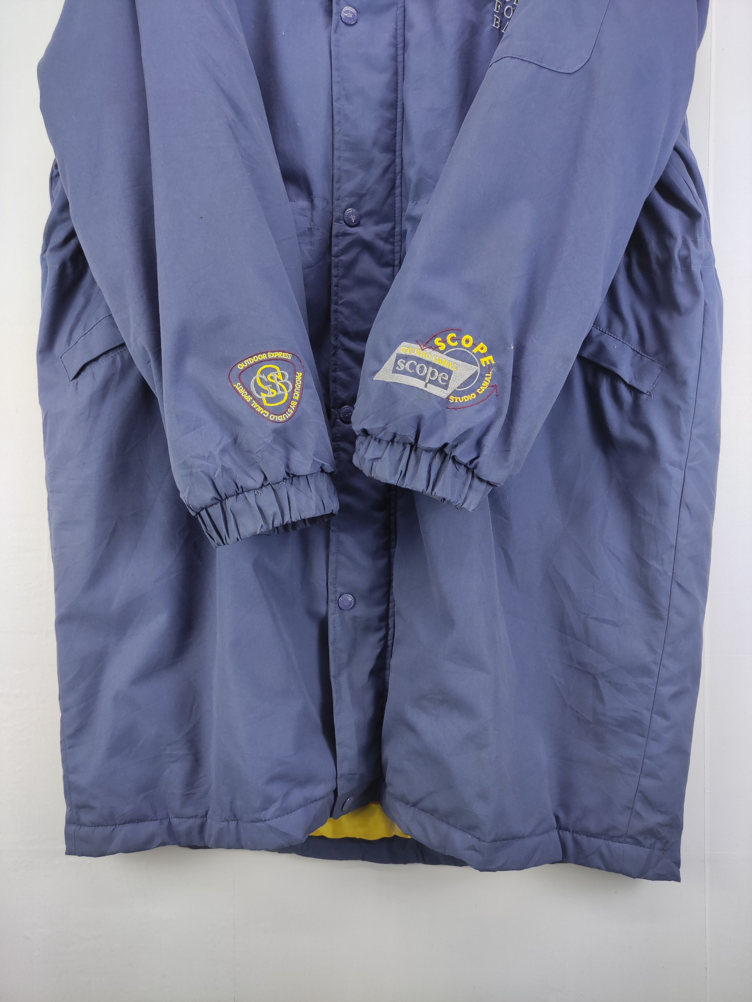 Japanese Brand Vintage Jacket Scope Hoodie Over Size Zipper Size US XXL / EU 58 / 5 - 6 Thumbnail