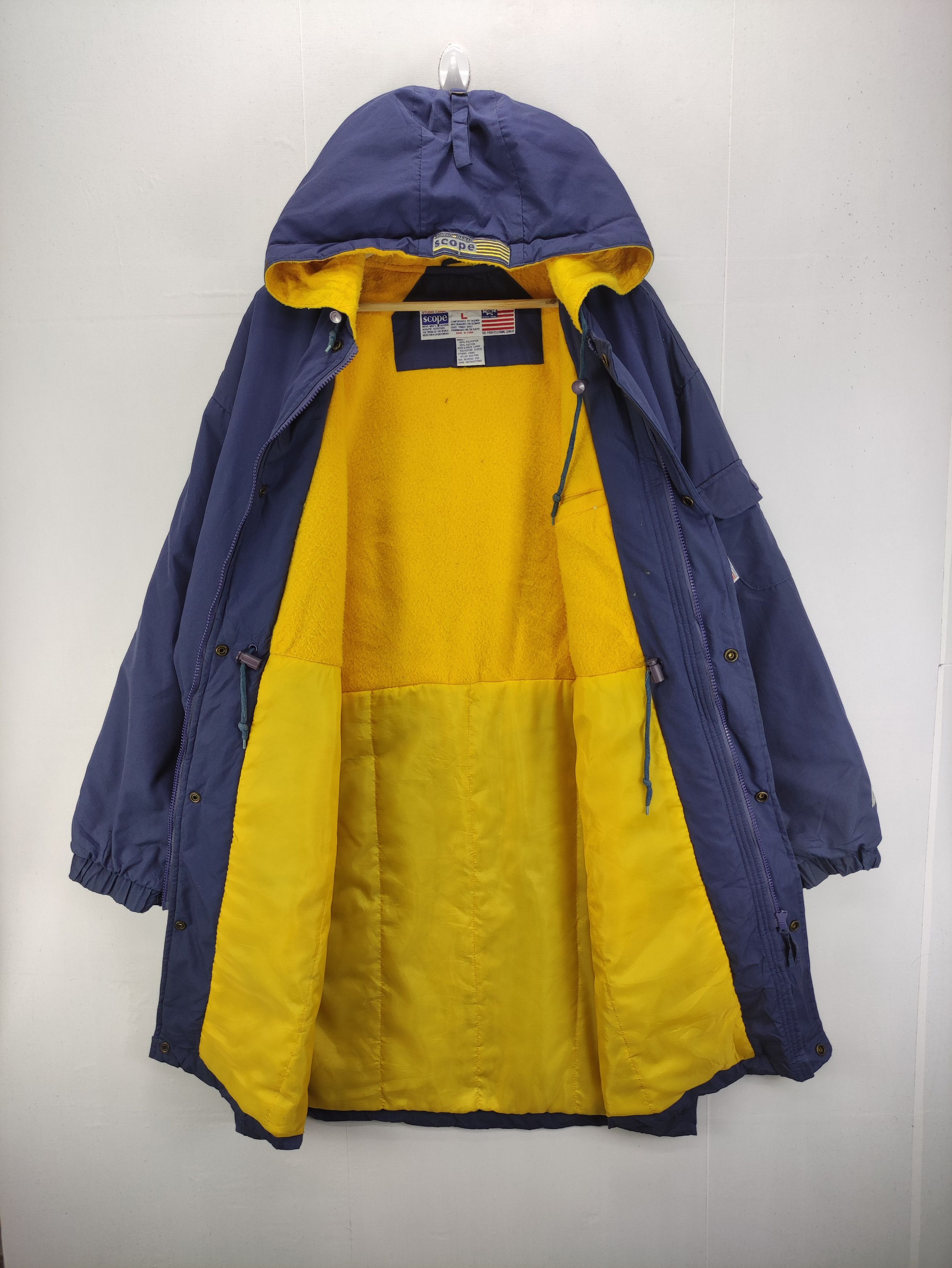 Japanese Brand Vintage Jacket Scope Hoodie Over Size Zipper Size US XXL / EU 58 / 5 - 8 Thumbnail