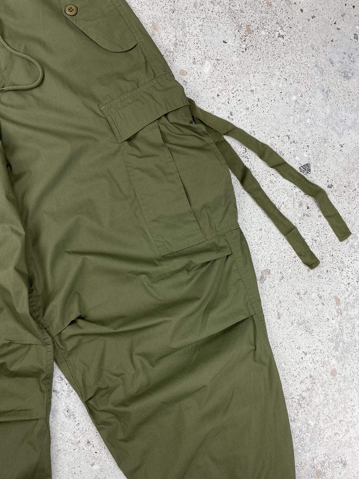 Japanese Brand × Vintage Y2k Vintage UFO Military Parachute Cargo Bondage Pants Size US 31 - 5 Thumbnail