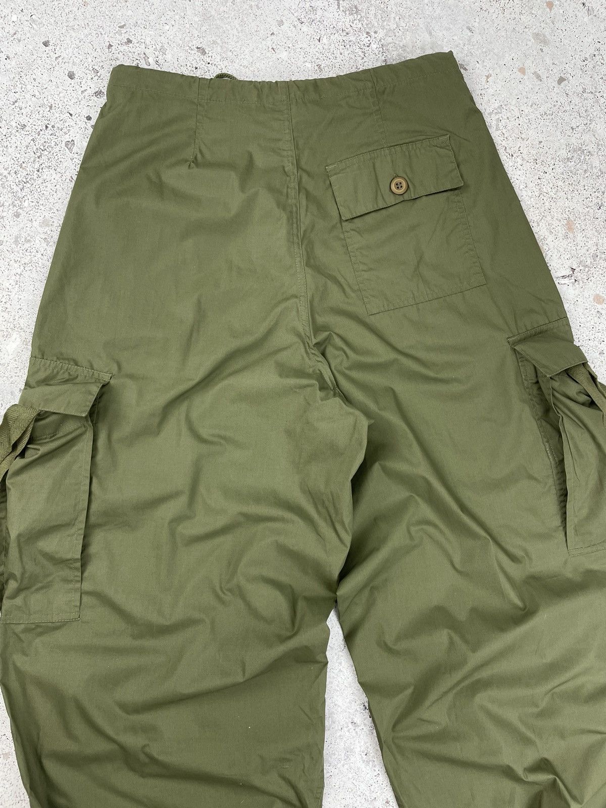 Japanese Brand × Vintage Y2k Vintage UFO Military Parachute Cargo Bondage Pants Size US 31 - 10 Thumbnail