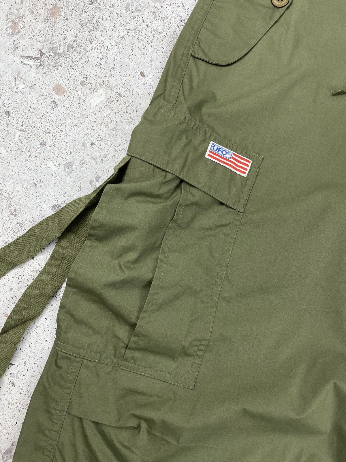 Japanese Brand × Vintage Y2k Vintage UFO Military Parachute Cargo Bondage Pants Size US 31 - 6 Thumbnail