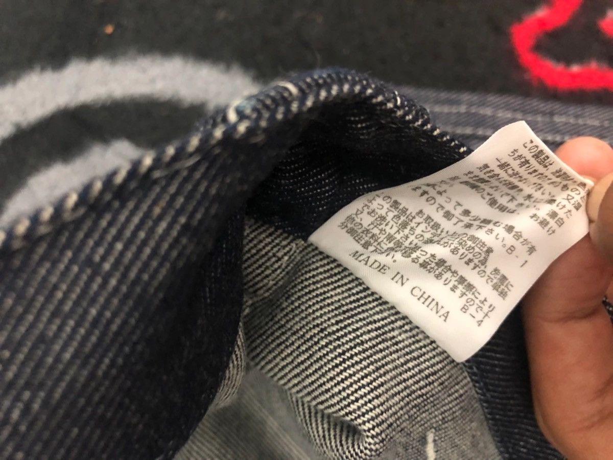 Japanese Brand Batsu Boys Japanese Bondage Multi Pocket Jeans Size US 30 / EU 46 - 11 Thumbnail