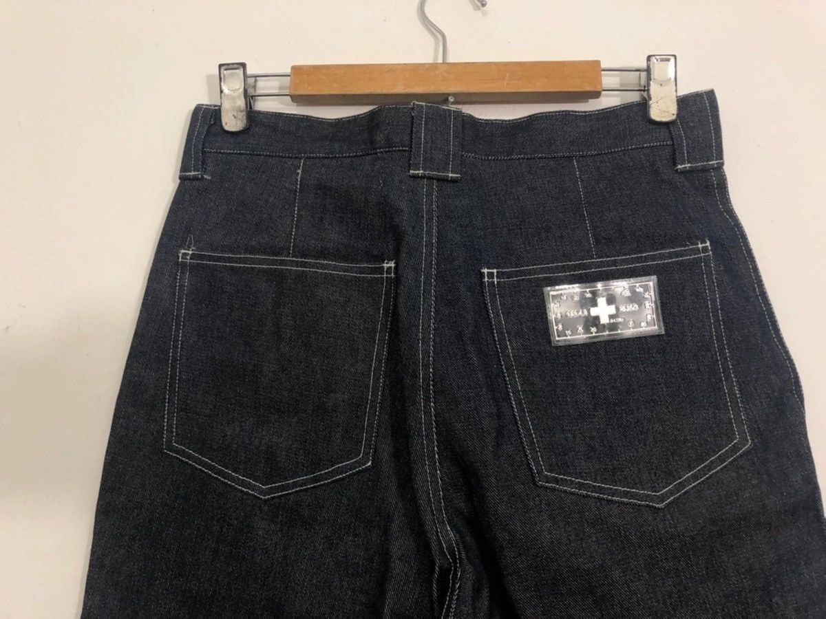 Japanese Brand Batsu Boys Japanese Bondage Multi Pocket Jeans Size US 30 / EU 46 - 8 Thumbnail
