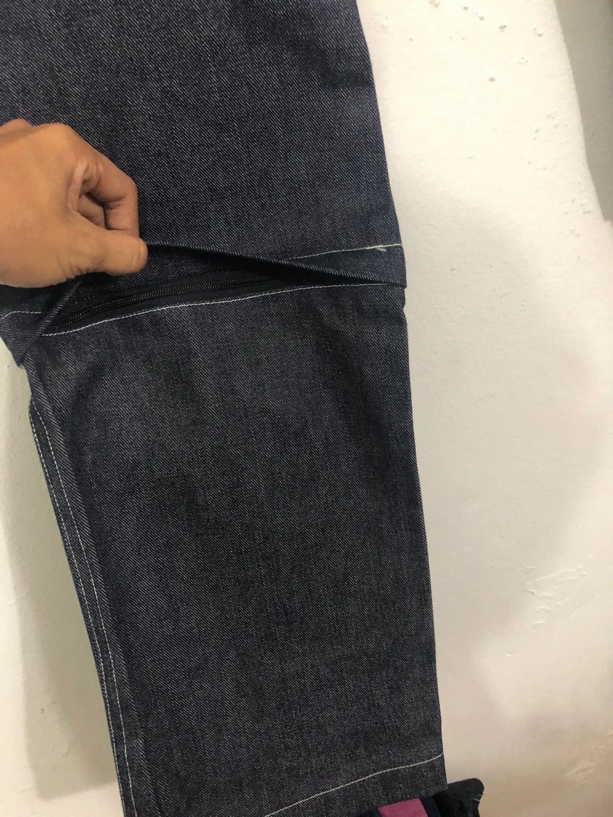 Japanese Brand Batsu Boys Japanese Bondage Multi Pocket Jeans Size US 30 / EU 46 - 7 Thumbnail