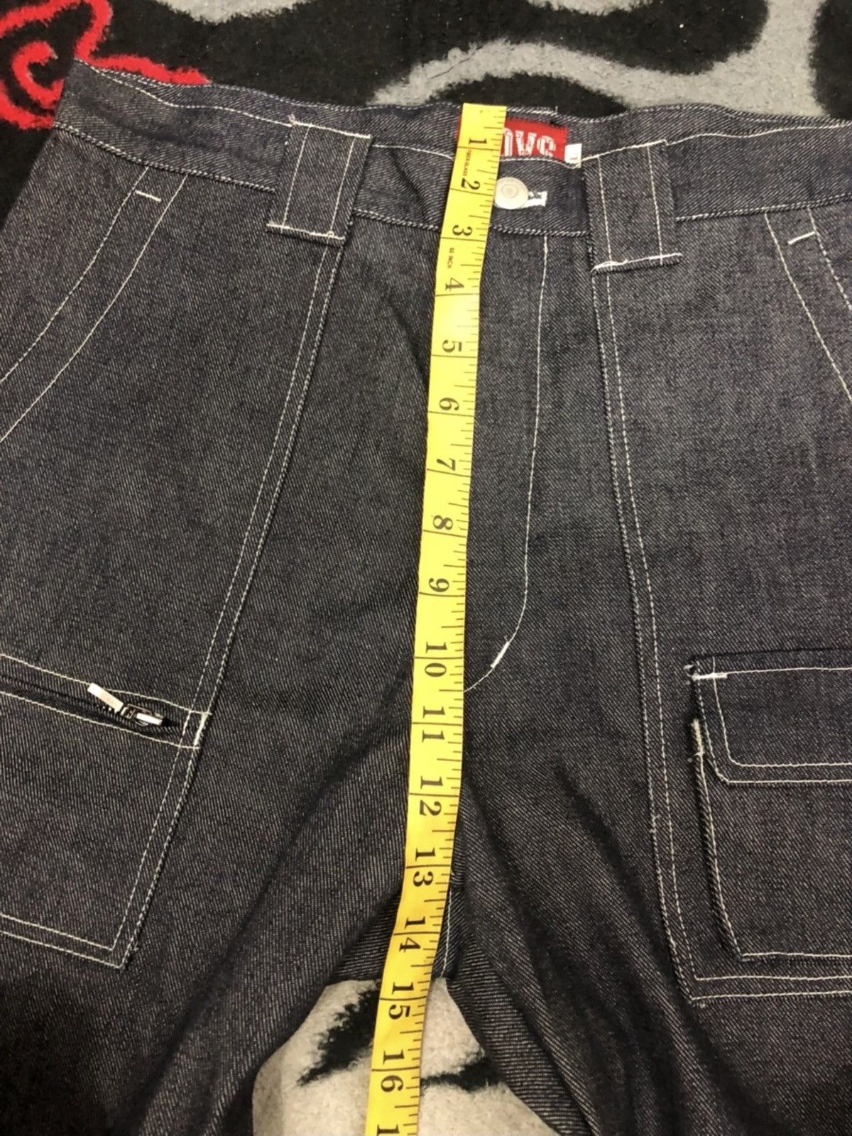 Japanese Brand Batsu Boys Japanese Bondage Multi Pocket Jeans Size US 30 / EU 46 - 13 Thumbnail