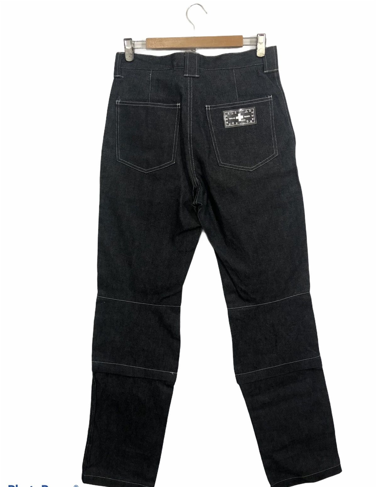 Japanese Brand Batsu Boys Japanese Bondage Multi Pocket Jeans Size US 30 / EU 46 - 2 Thumbnail
