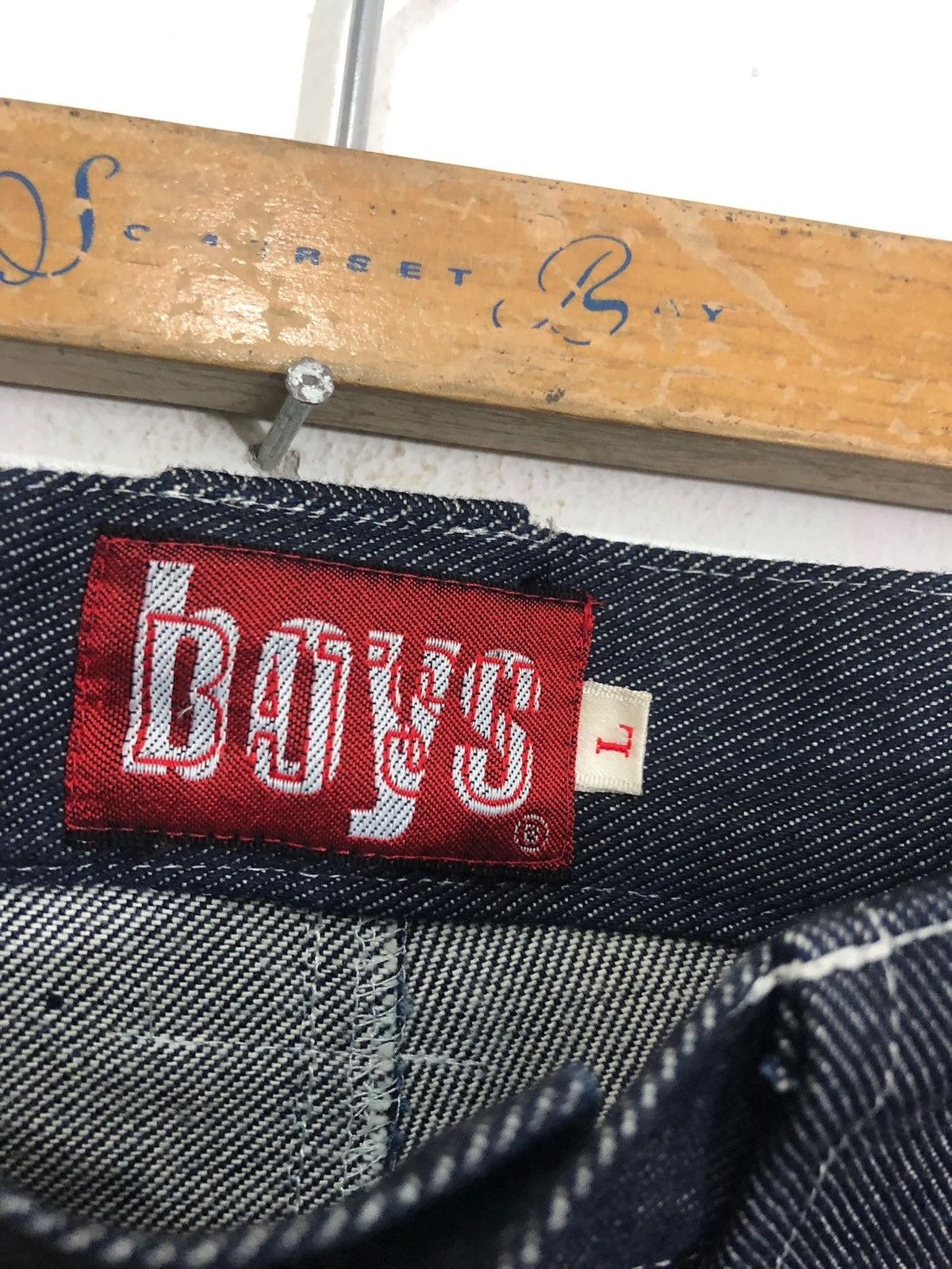 Japanese Brand Batsu Boys Japanese Bondage Multi Pocket Jeans Size US 30 / EU 46 - 6 Thumbnail