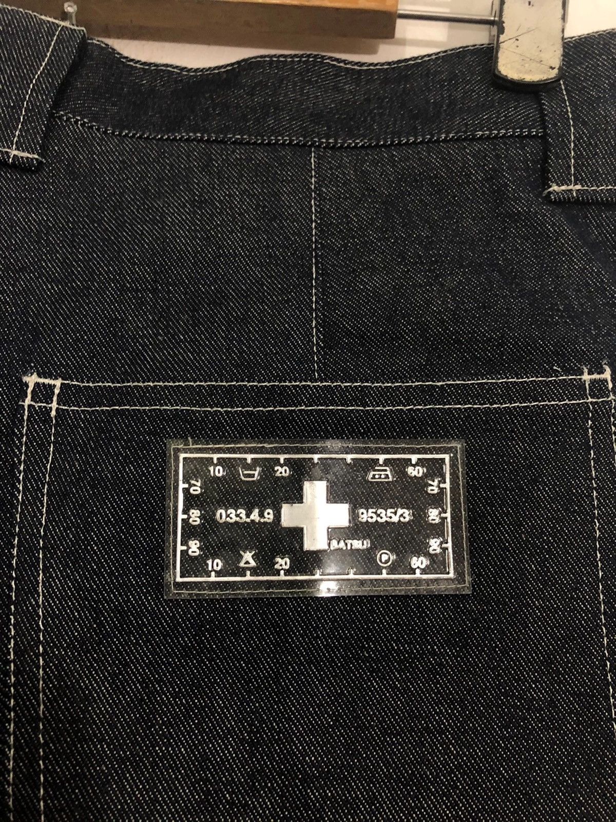 Japanese Brand Batsu Boys Japanese Bondage Multi Pocket Jeans Size US 30 / EU 46 - 9 Thumbnail
