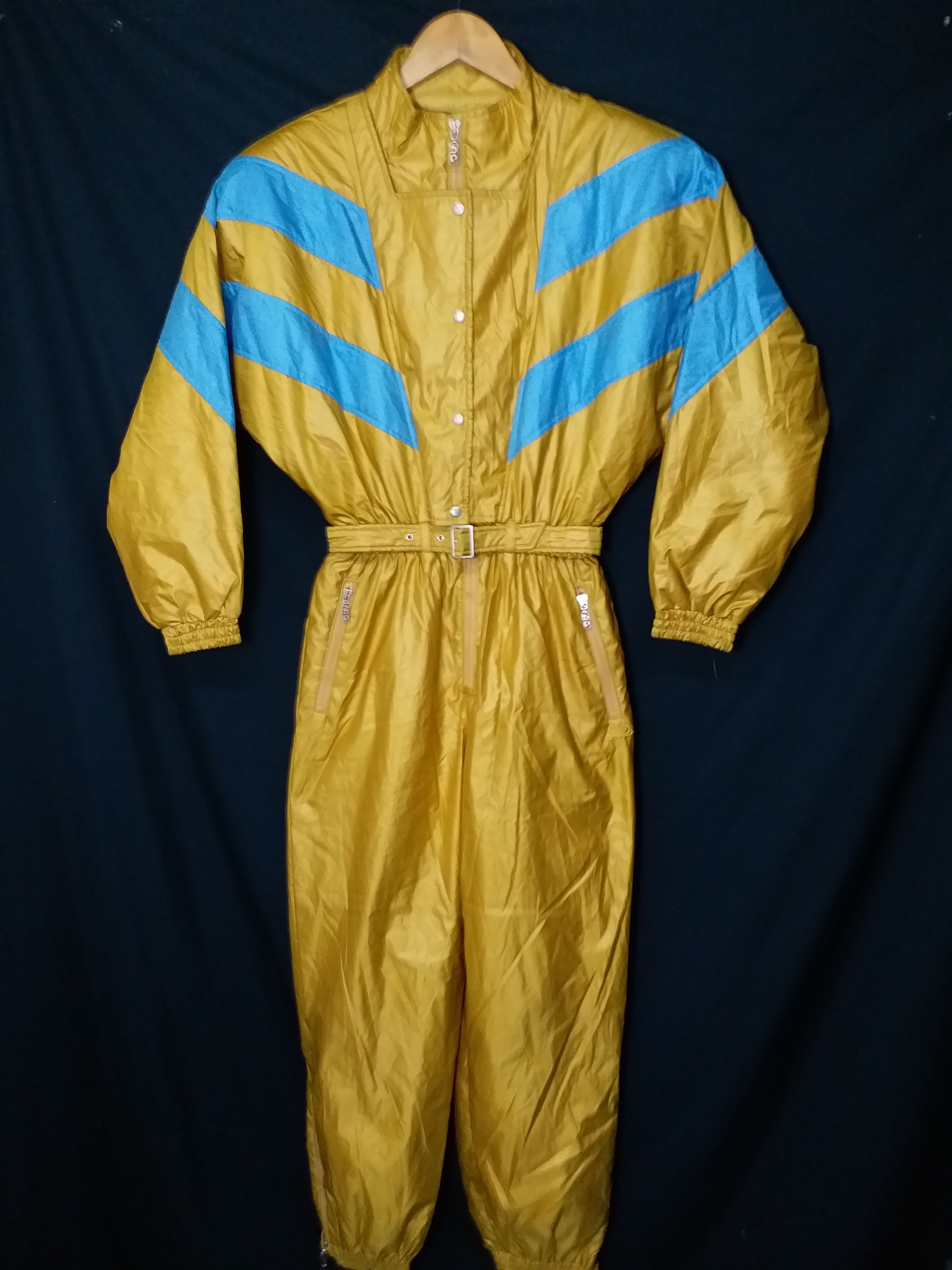 ✅DELETE TODAY🔥Golden Ski Wear by Andre Courreges Size F