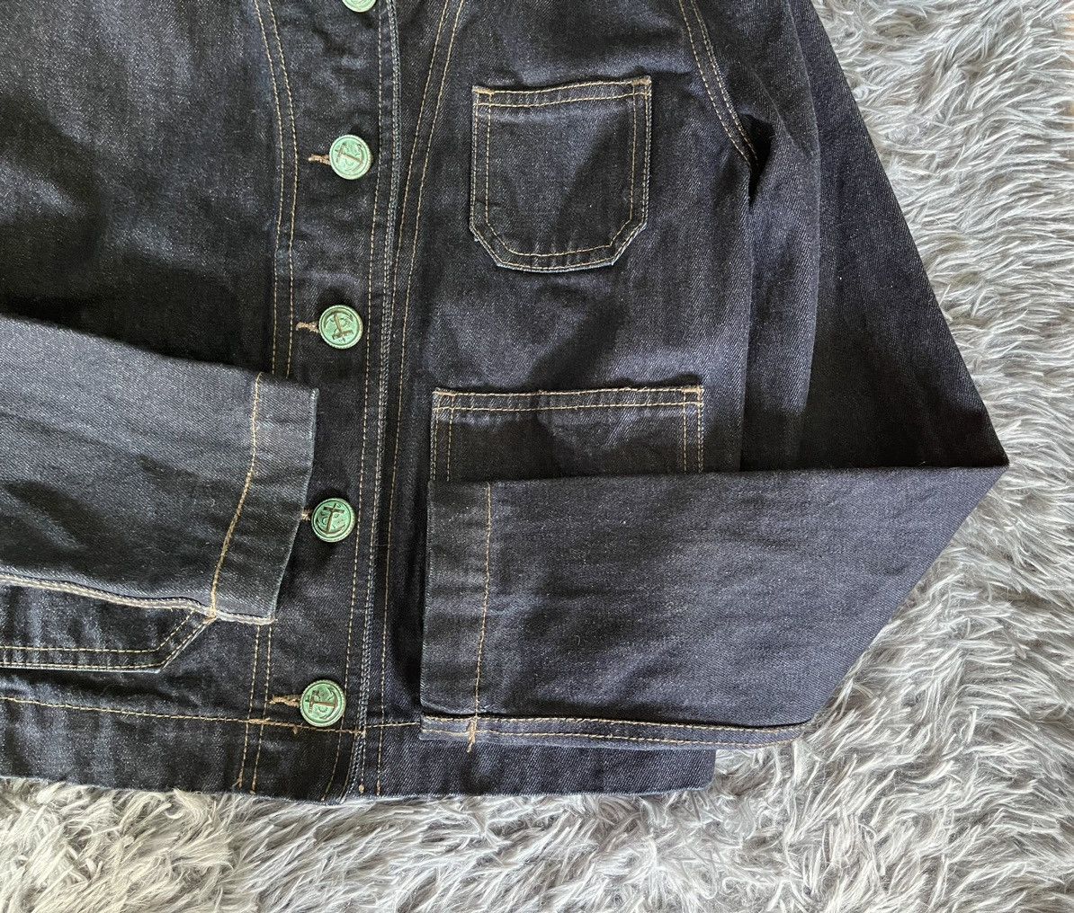 Cowboy Equipment × Denim & Supply Ralph Lauren × Vintage Ralph Lauren vintage 00s denim jacket Size S / US 4 / IT 40 - 6 Thumbnail