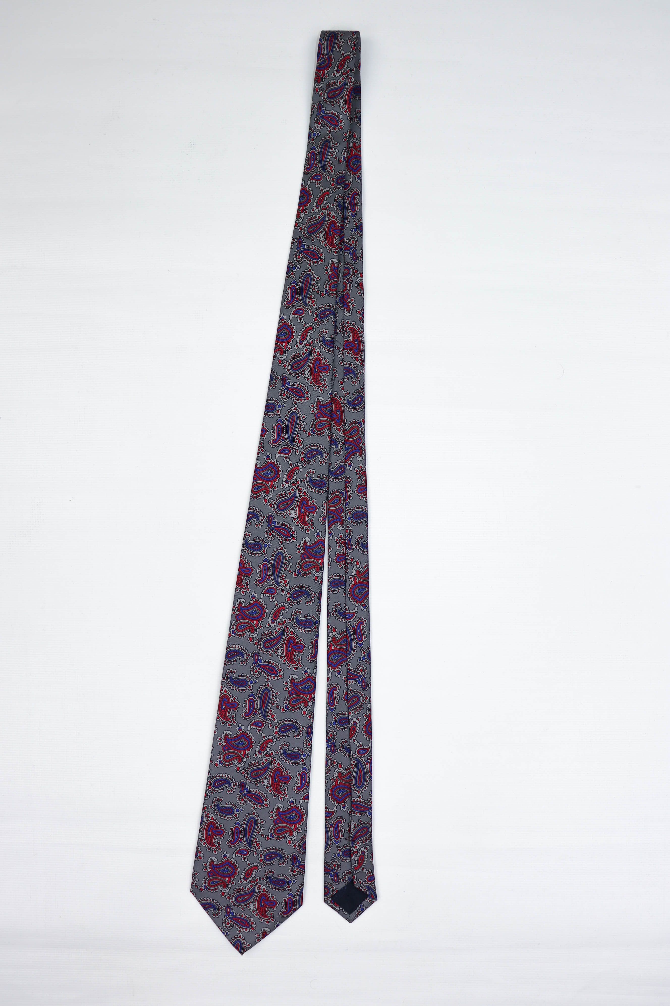 Gucci Gucci Vintage Paisley Pattern Printed Graphics Silk Tie Size ONE SIZE - 2 Thumbnail