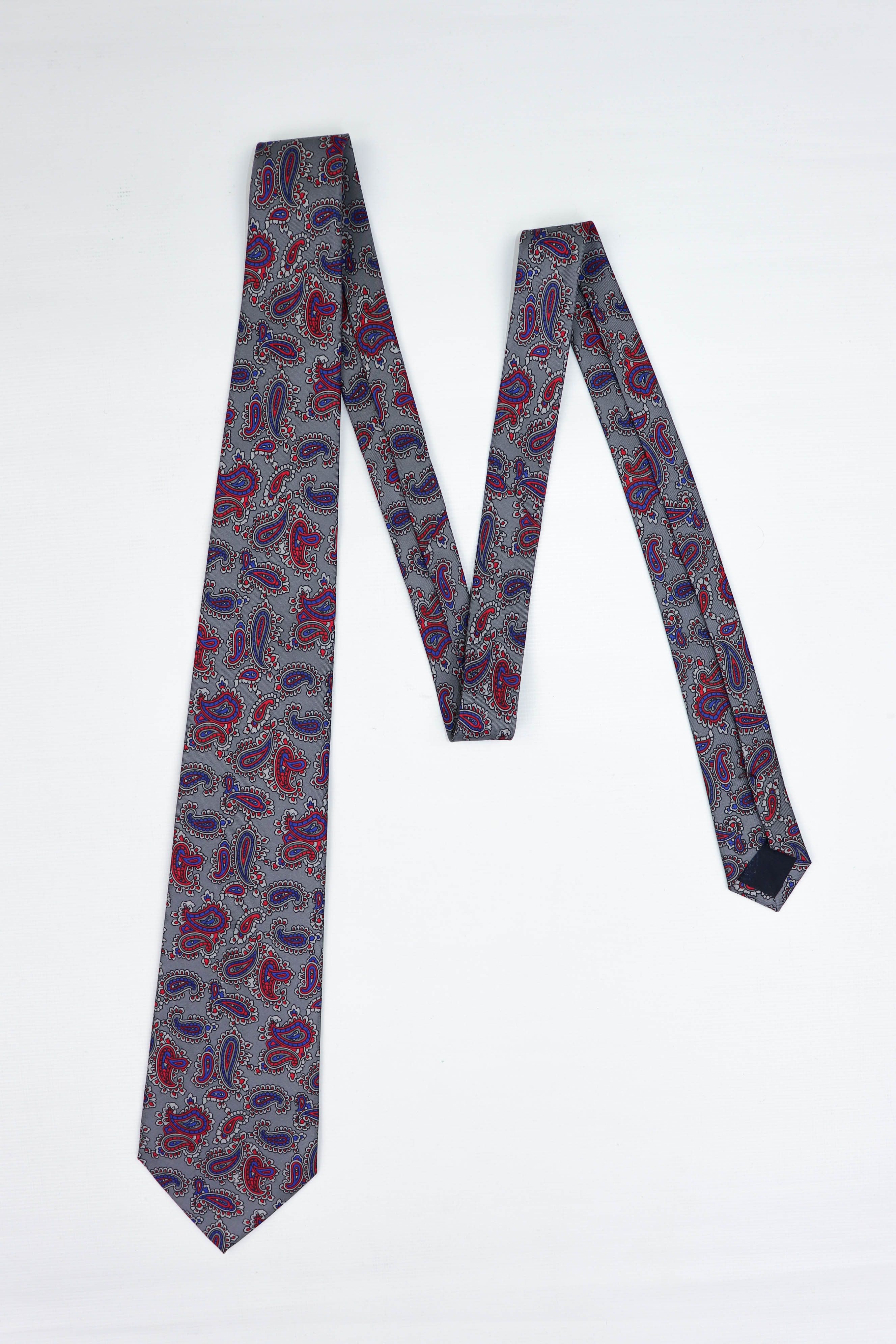 Gucci Gucci Vintage Paisley Pattern Printed Graphics Silk Tie Size ONE SIZE - 1 Thumbnail