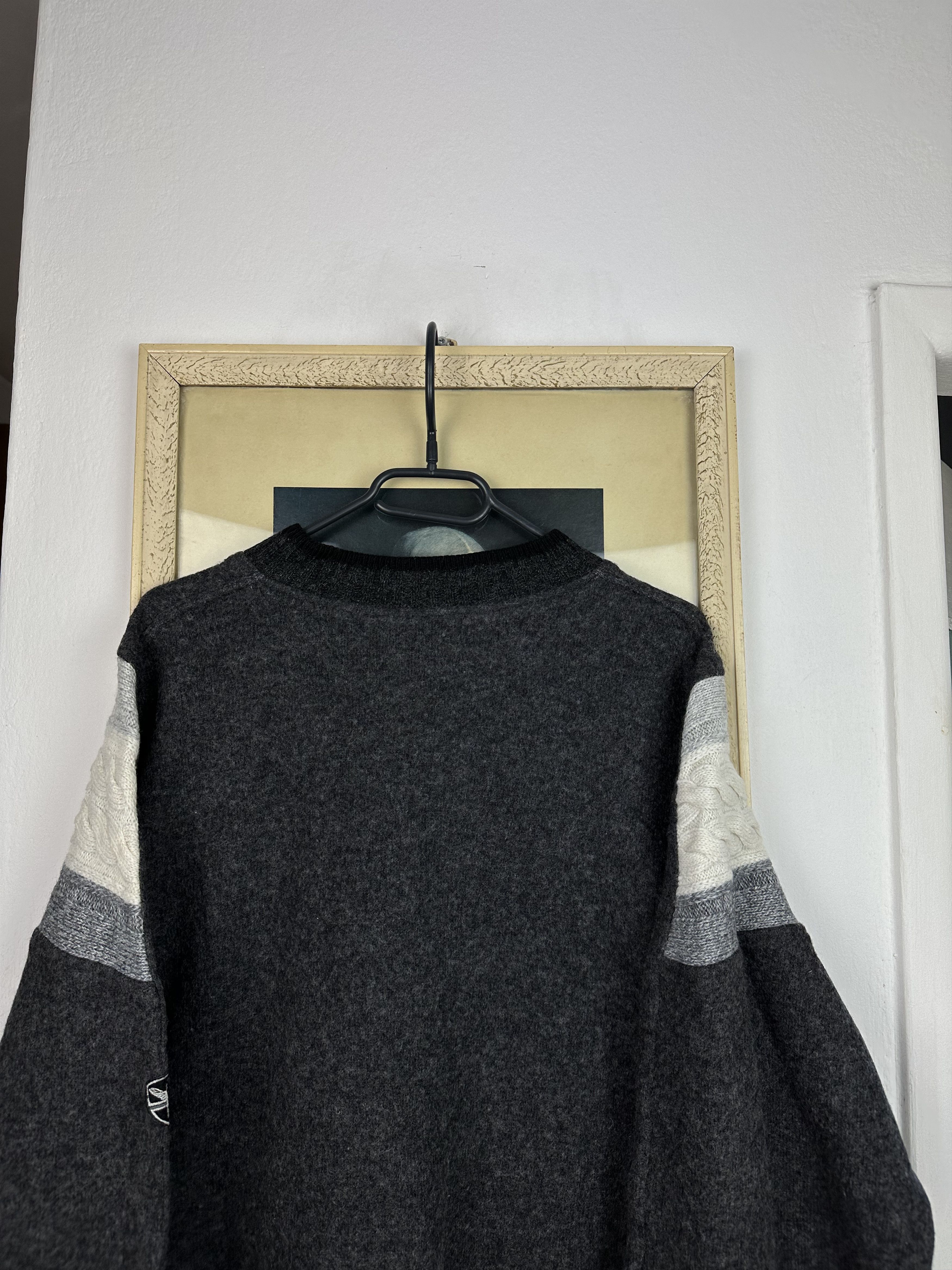 Carlo Colucci × Vintage Vintage Carlo Colucci Sport Crewneck Sweater Pullover Rare Size US XL / EU 56 / 4 - 10 Thumbnail