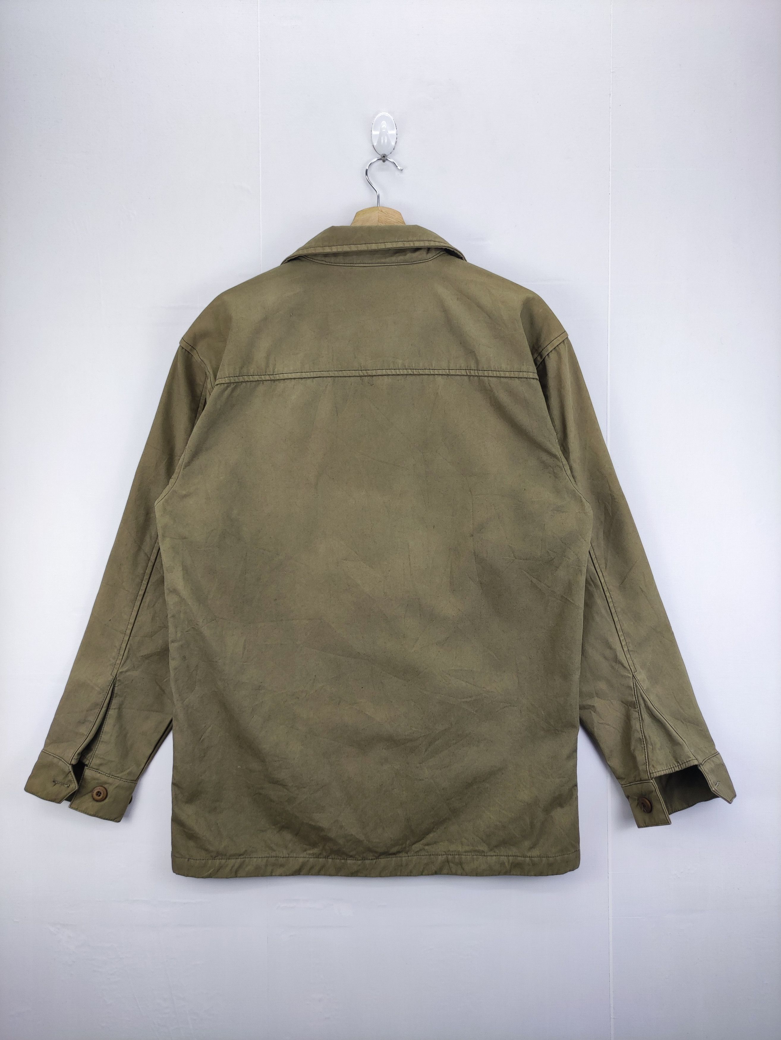 Japanese Brand Vintage Jacket Army Style Button Up Size US L / EU 52-54 / 3 - 7 Thumbnail