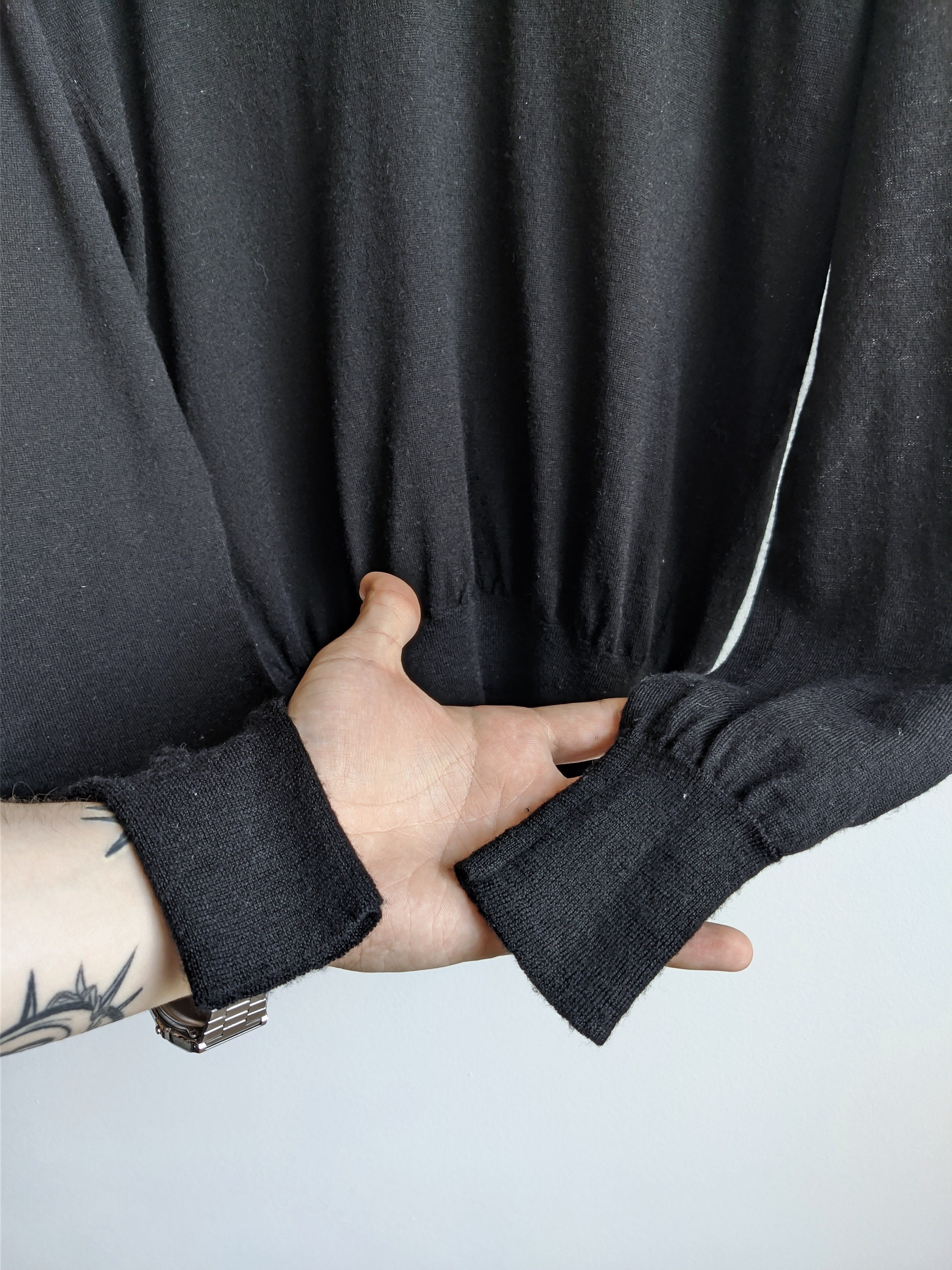 Allsaints AllSaints sweater pullover big logo black Size US M / EU 48-50 / 2 - 5 Thumbnail