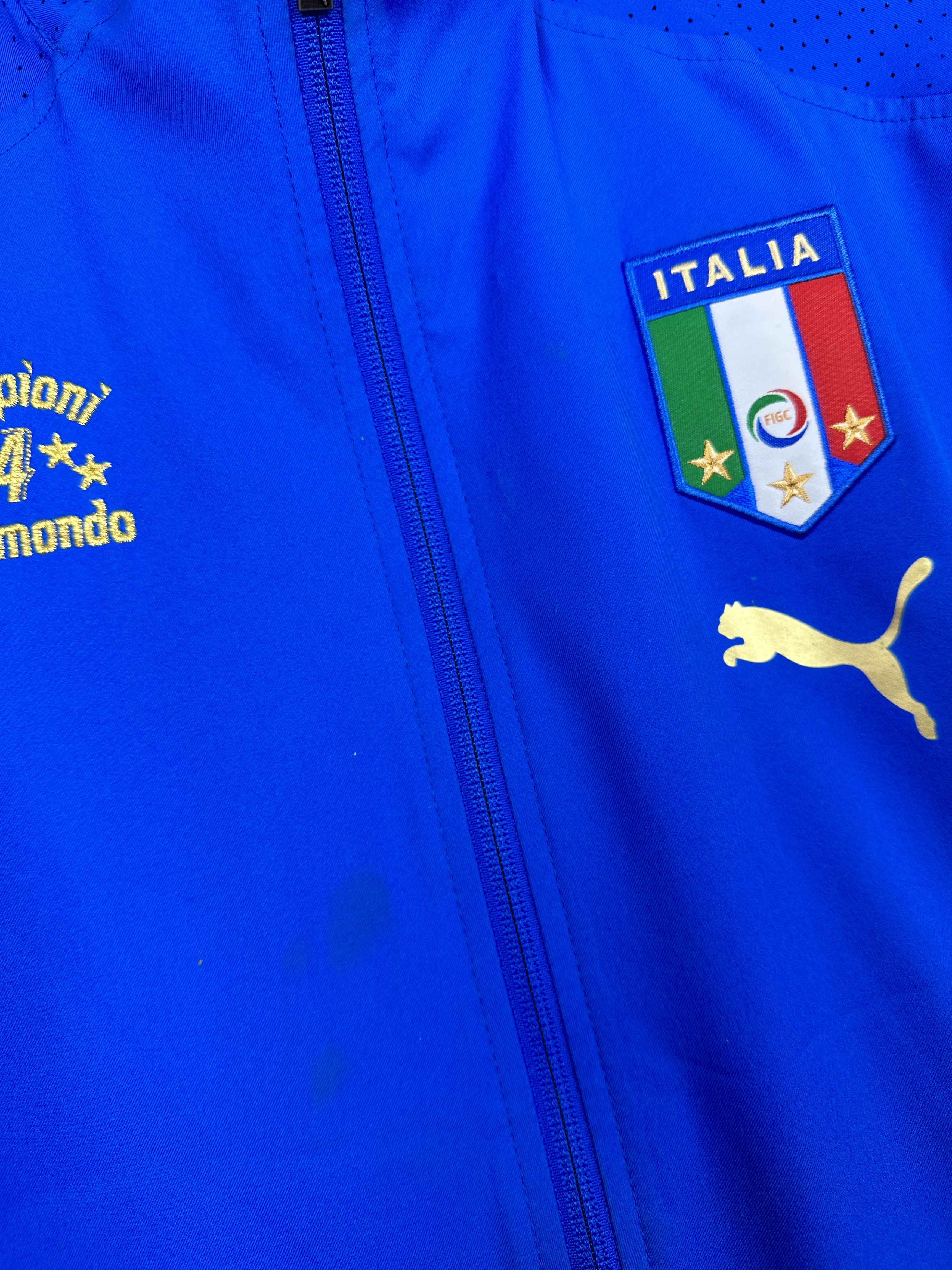 Puma Vintage Italy Football Soccer National Team Sport Vest Size US S / EU 44-46 / 1 - 5 Thumbnail