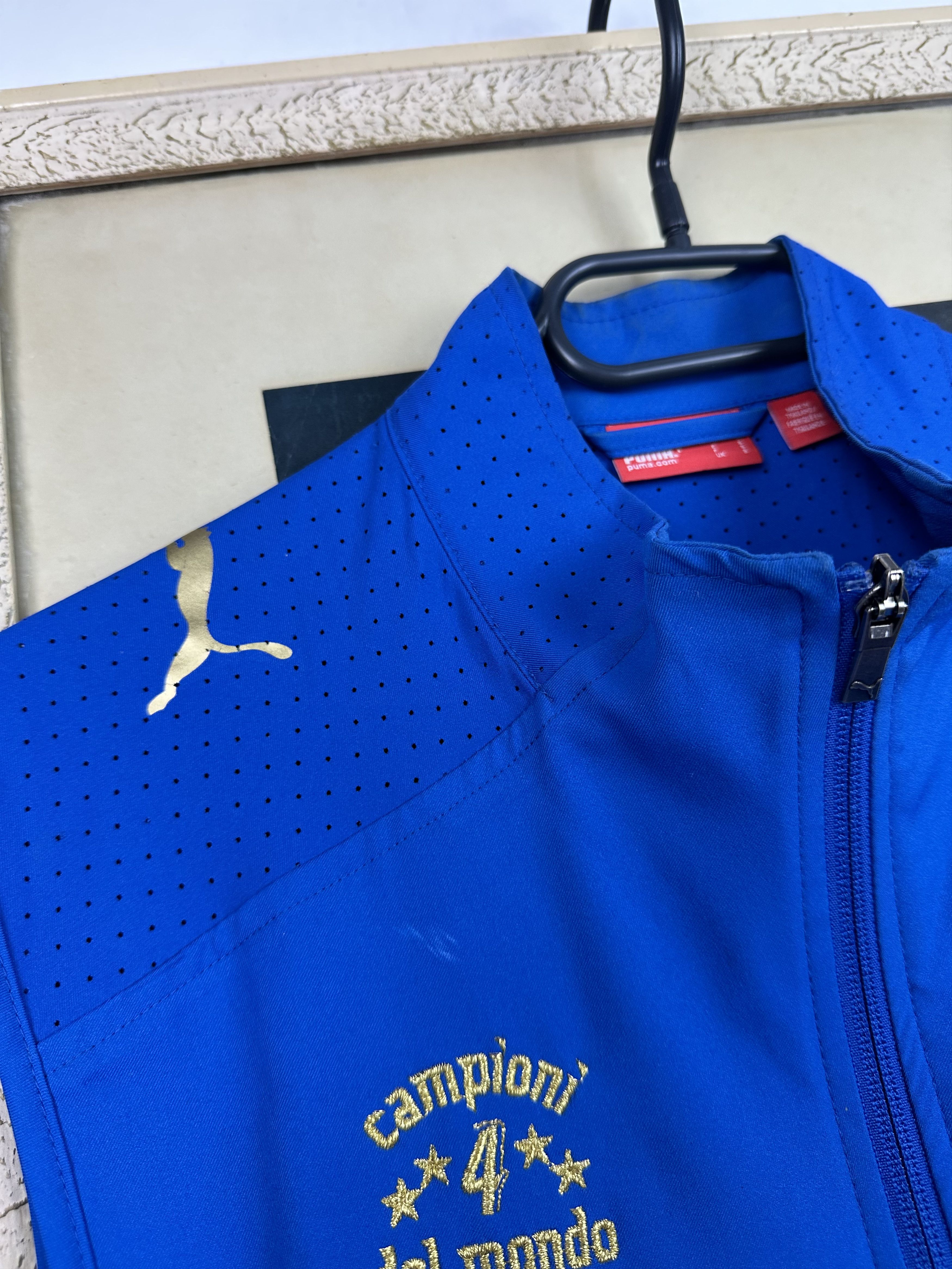 Puma Vintage Italy Football Soccer National Team Sport Vest Size US S / EU 44-46 / 1 - 6 Thumbnail