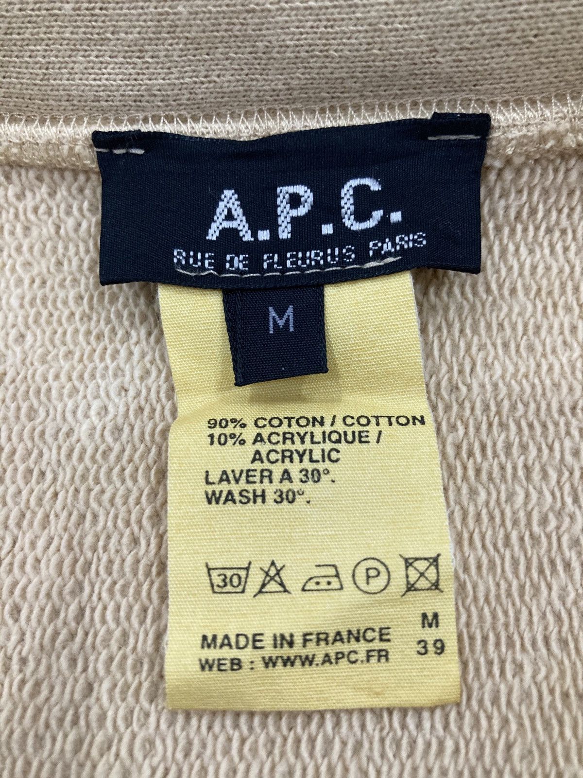 A.P.C. A.P.C Plain Sweater Size US S / EU 44-46 / 1 - 7 Thumbnail