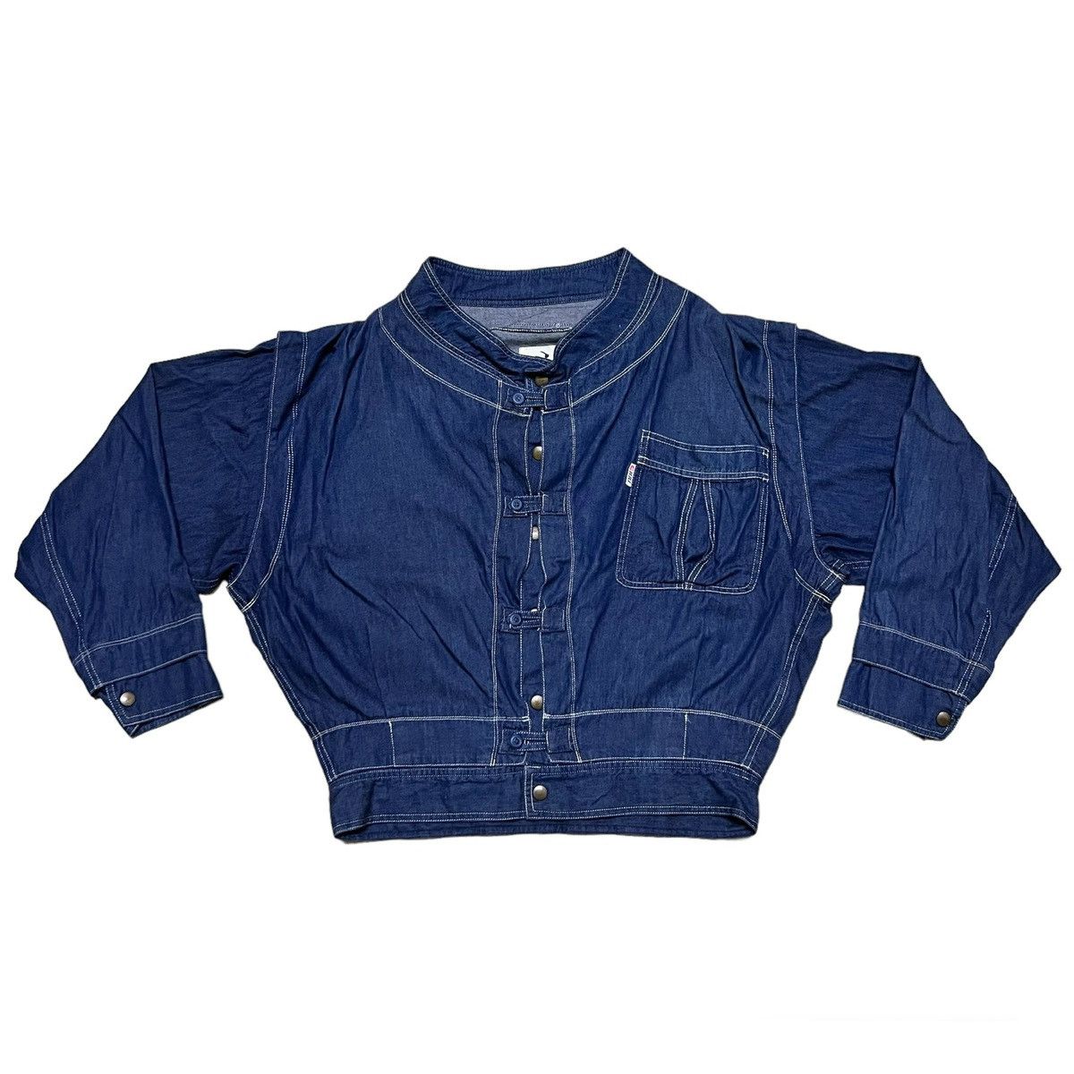 Hai Sporting Gear Hai Sporting Gear By Issey Miyake Denim Jacket Size US M / EU 48-50 / 2 - 1 Thumbnail