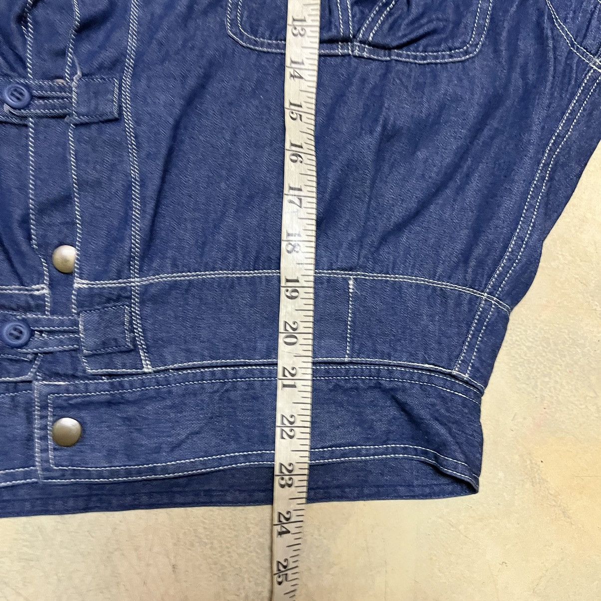 Hai Sporting Gear Hai Sporting Gear By Issey Miyake Denim Jacket Size US M / EU 48-50 / 2 - 12 Thumbnail