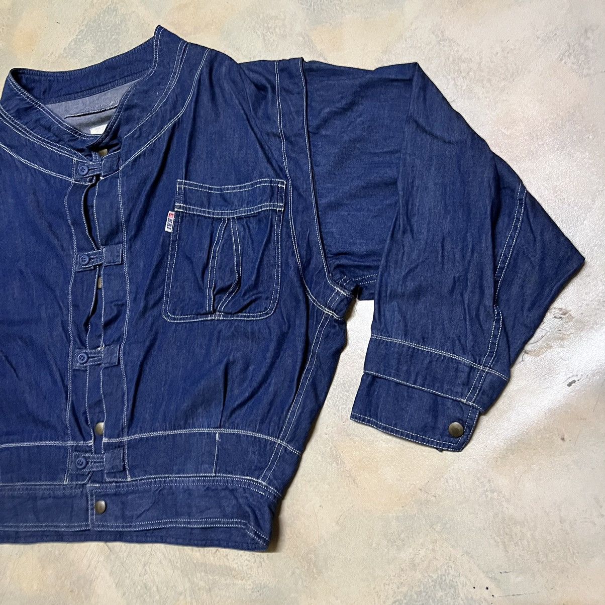 Hai Sporting Gear Hai Sporting Gear By Issey Miyake Denim Jacket Size US M / EU 48-50 / 2 - 2 Thumbnail