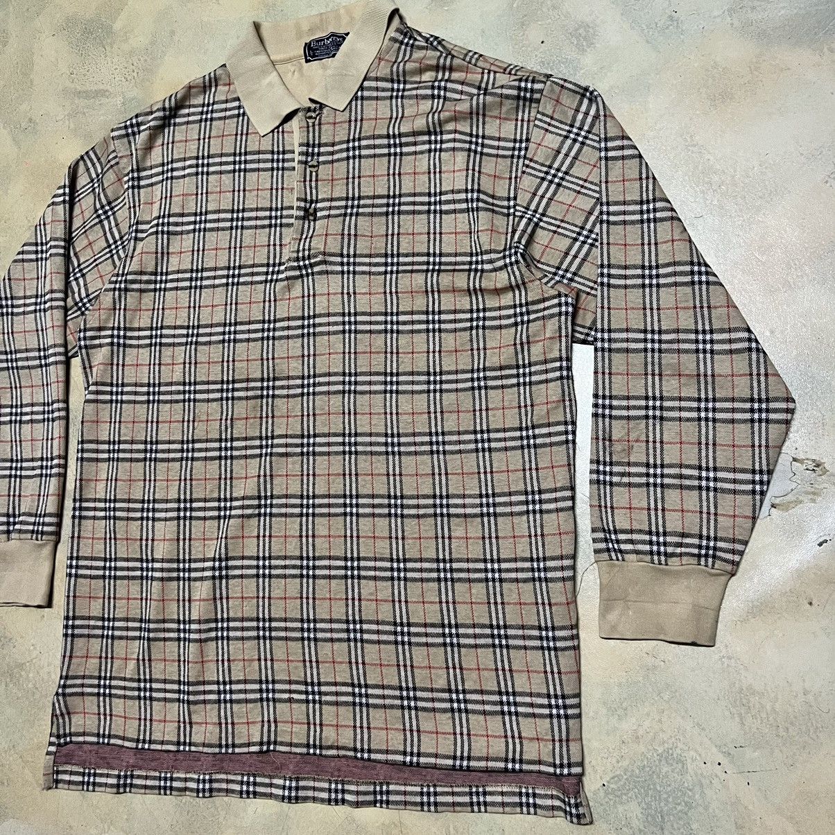 Burberry Burberry Nova Check Long Sleeve Shirt Size US L / EU 52-54 / 3 - 2 Thumbnail