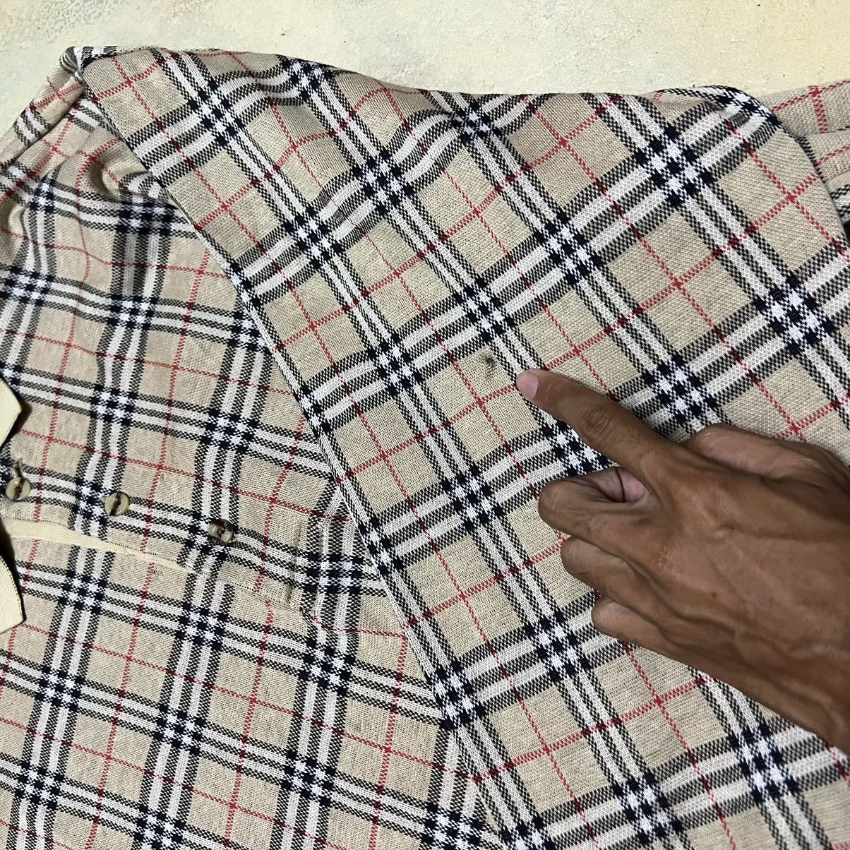 Burberry Burberry Nova Check Long Sleeve Shirt Size US L / EU 52-54 / 3 - 14 Thumbnail