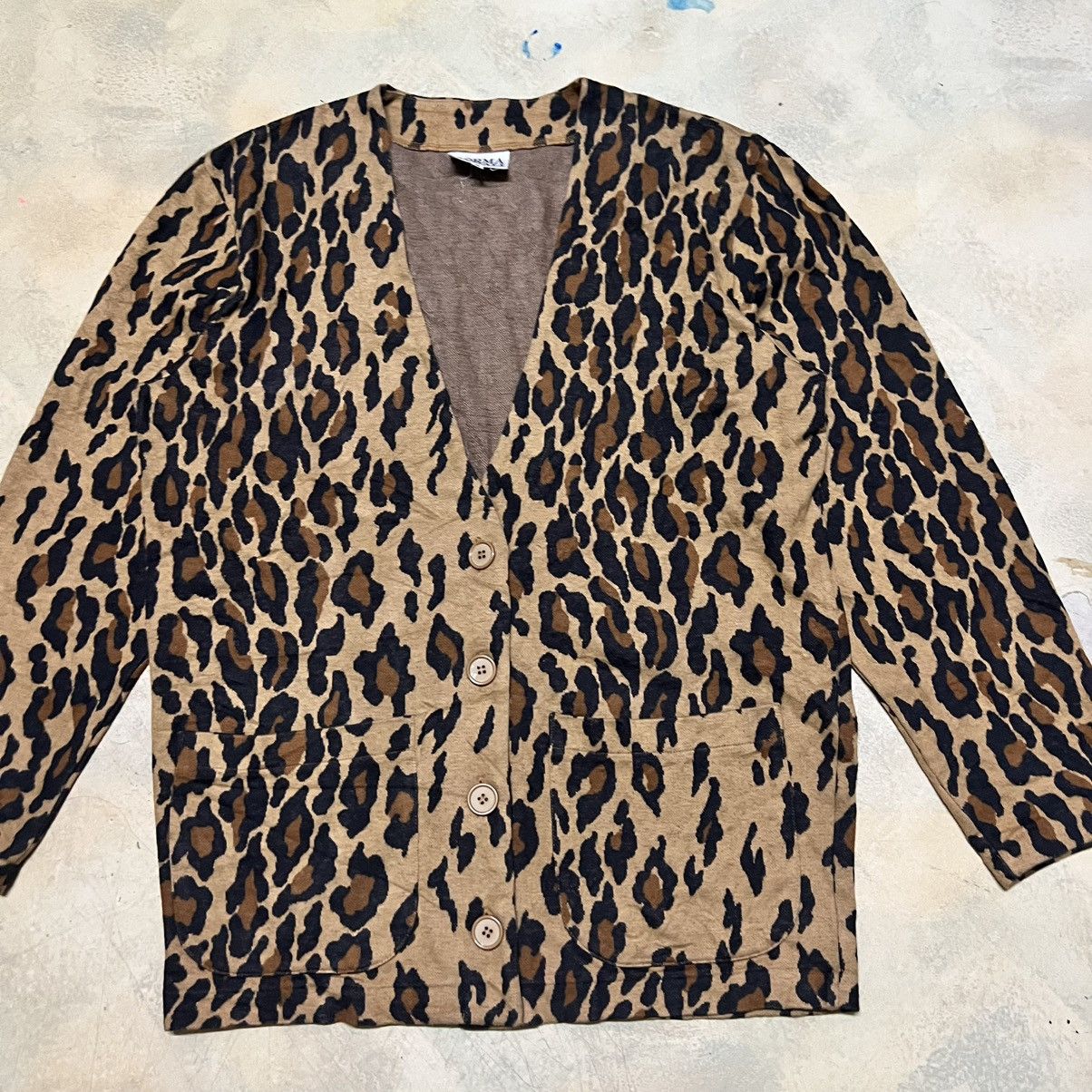 Norma Kamali Norma Kamali Jumper Leopard Design Size M / US 6-8 / IT 42-44 - 3 Thumbnail