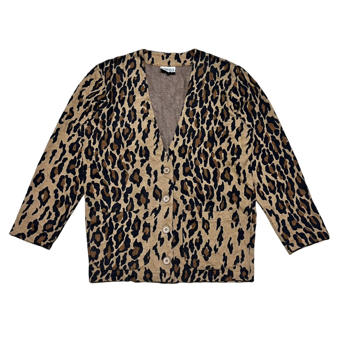 Norma Kamali Norma Kamali Jumper Leopard Design Size M / US 6-8 / IT 42-44 - 1 Thumbnail