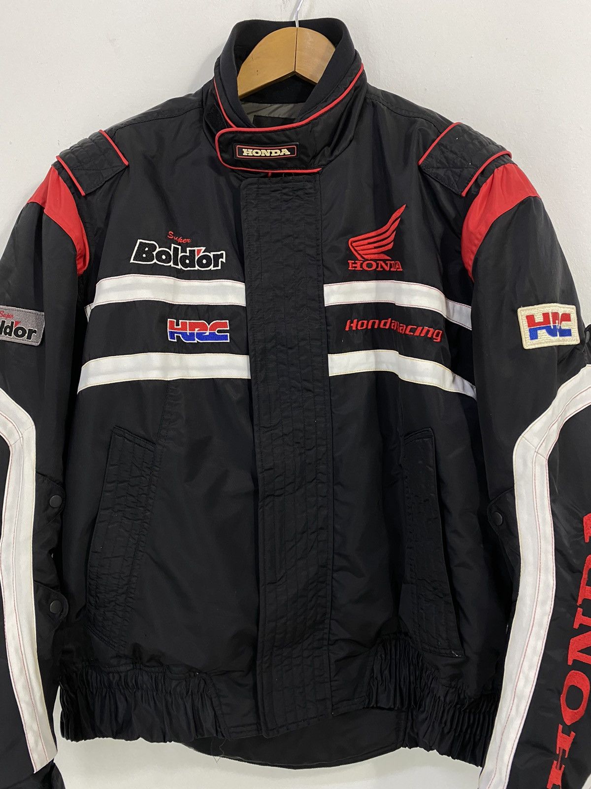 Honda × Sports Specialties Honda HRC Racing Team super Boldor Biker Jacket Design Size US XL / EU 56 / 4 - 5 Thumbnail