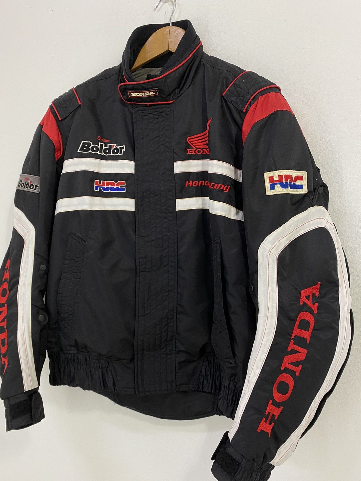 Honda × Sports Specialties Honda HRC Racing Team super Boldor Biker Jacket Design Size US XL / EU 56 / 4 - 4 Thumbnail