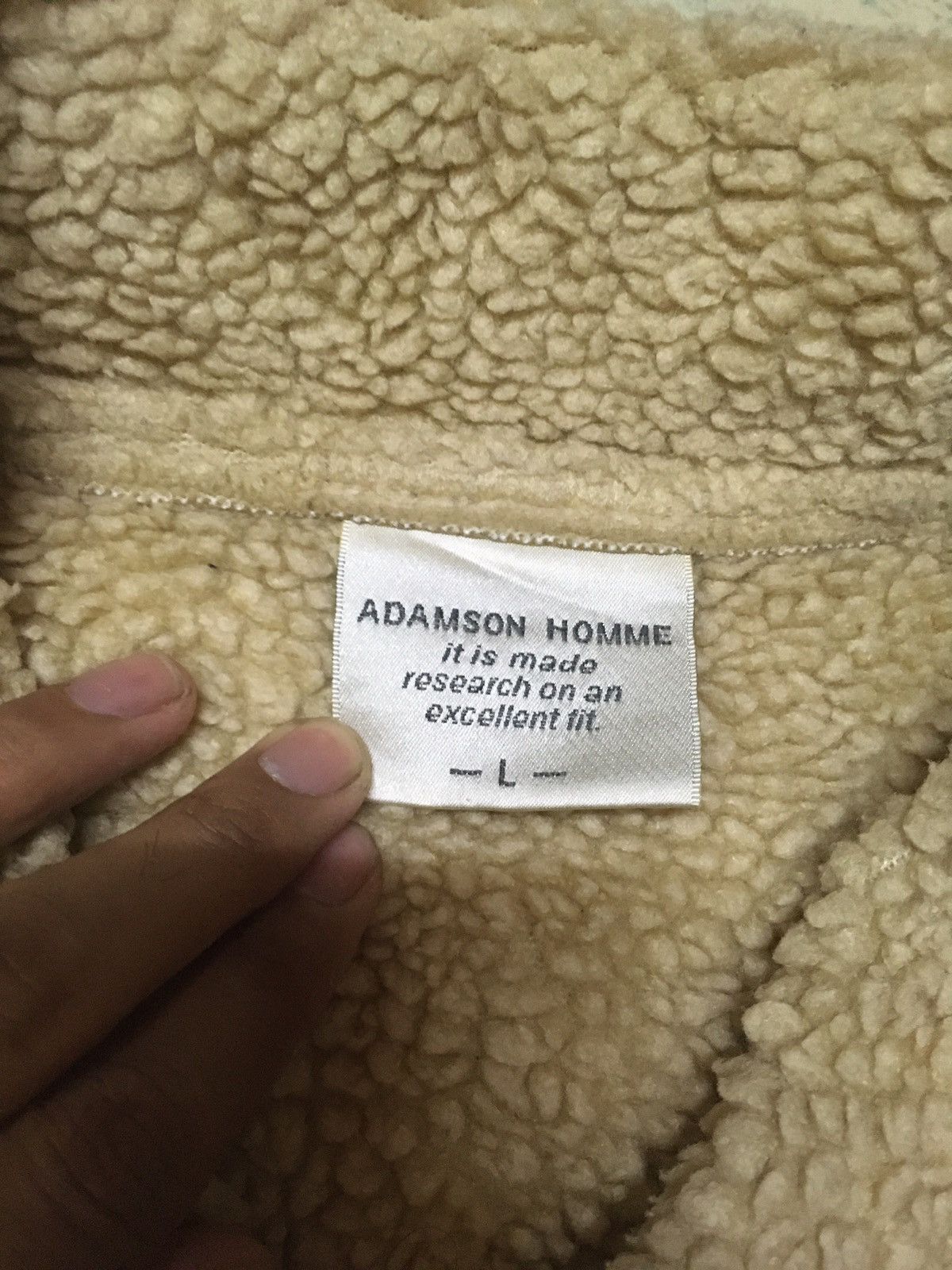 Japanese Brand Adamson Homme Sherpa Jacket Size US L / EU 52-54 / 3 - 5 Thumbnail