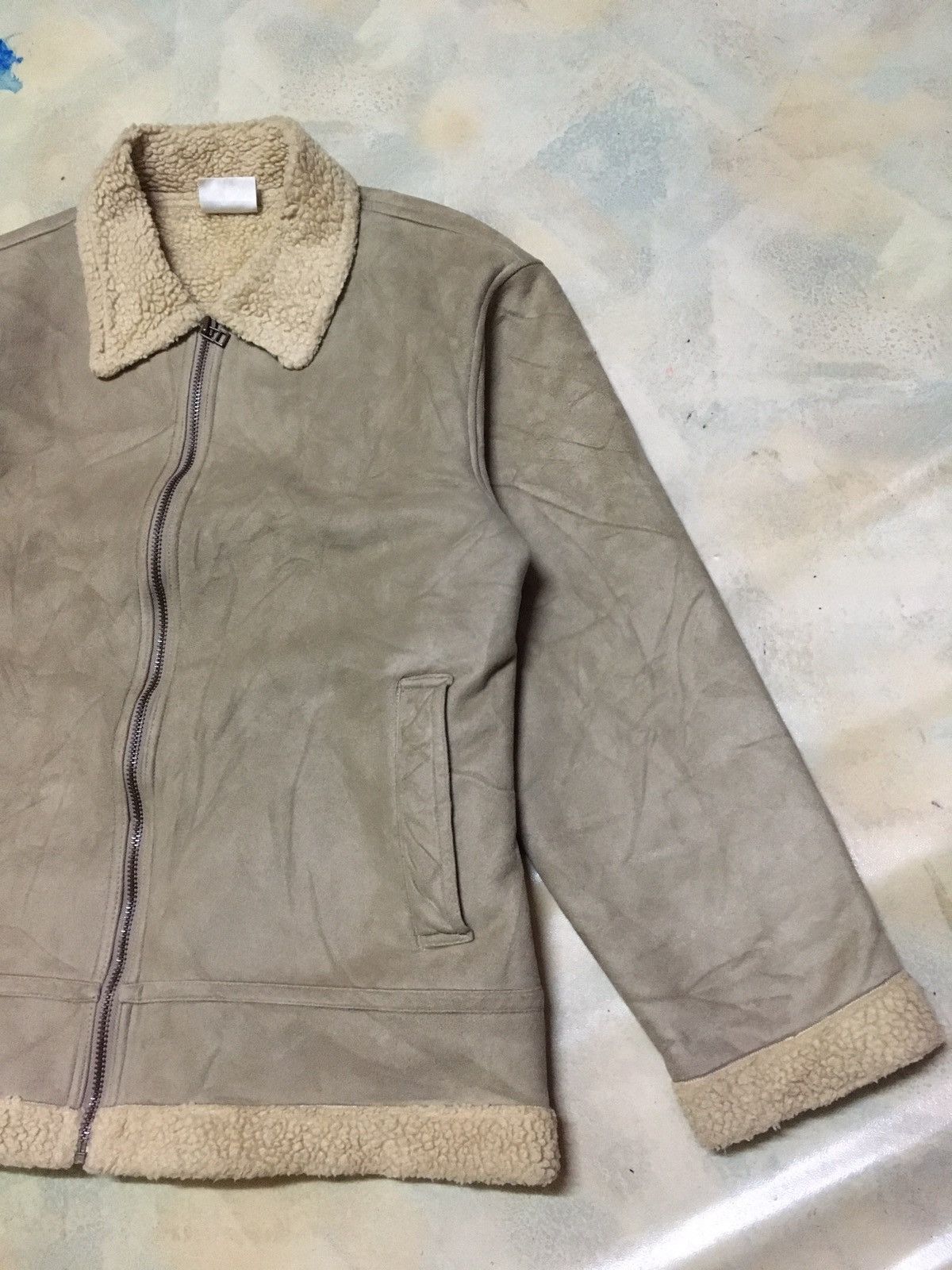 Japanese Brand Adamson Homme Sherpa Jacket Size US L / EU 52-54 / 3 - 4 Thumbnail